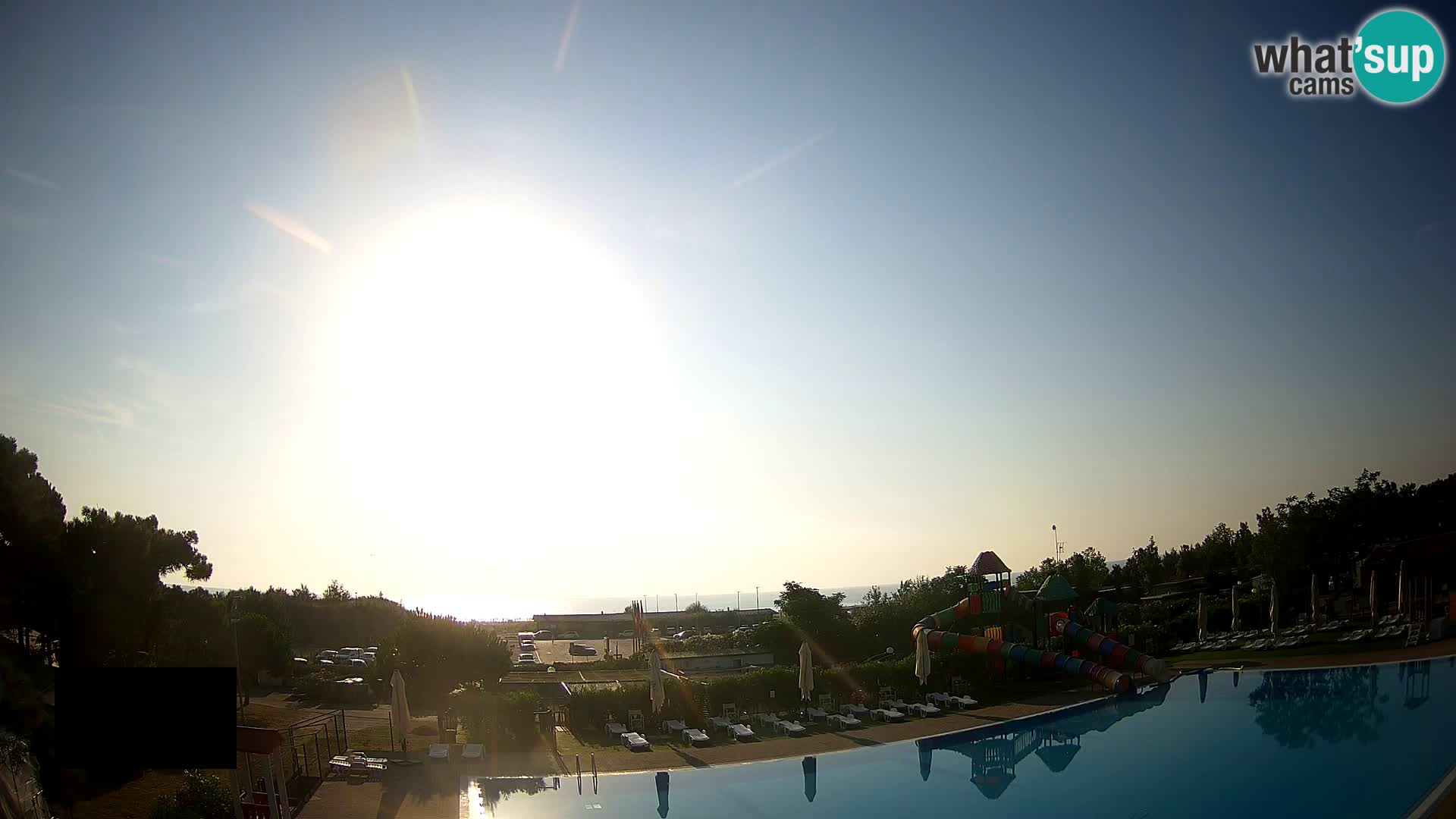 Webcam Camping Vittoria LIVEcam Rosolina mare