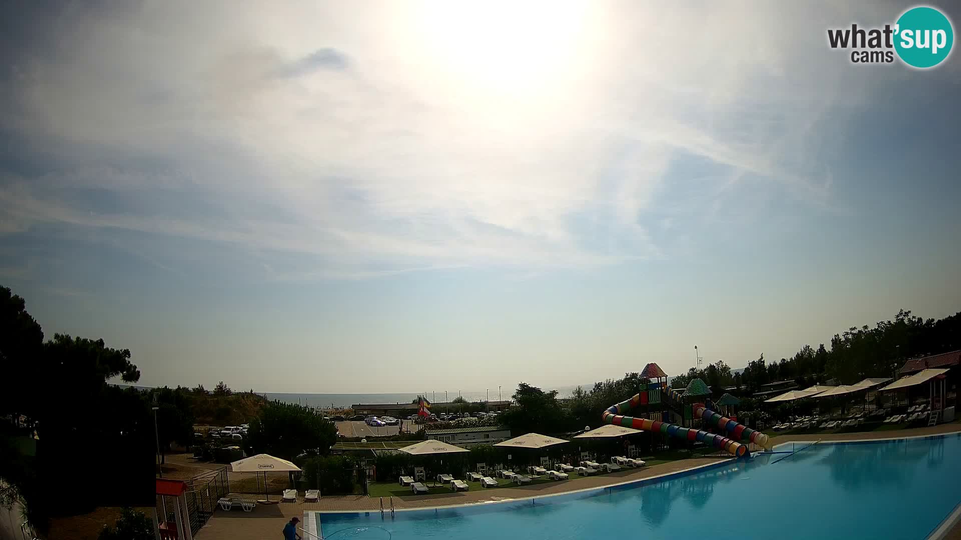 LIVE Camping Vittoria webcam Rosolina mare