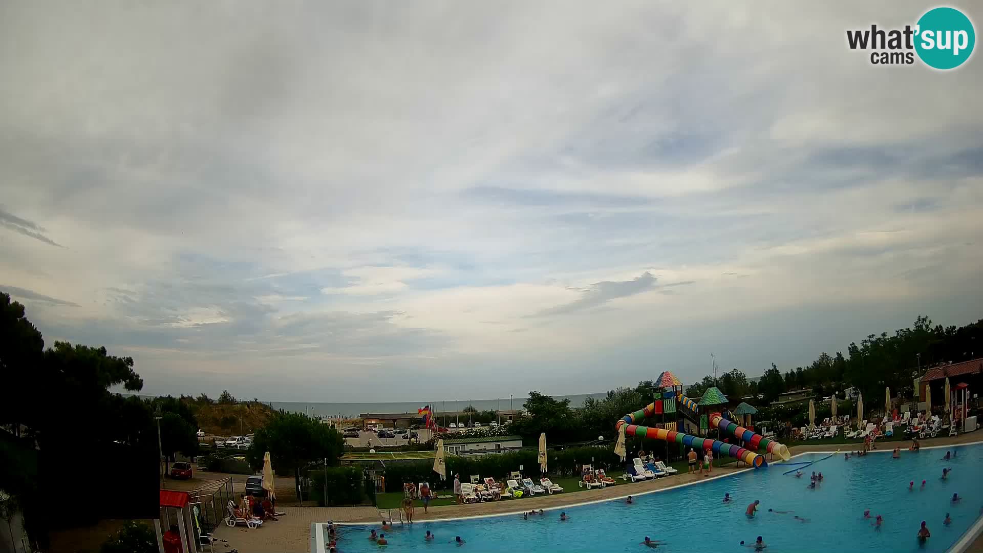 Camping Vittoria webcam en vivo Rosolina mare