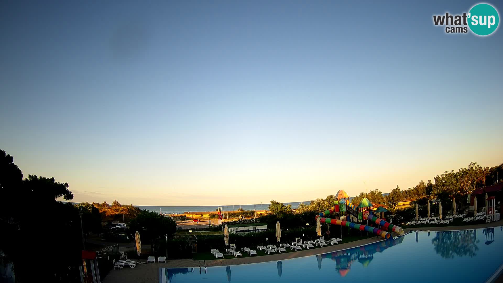 Camping Vittoria web kamera Rosolina mare