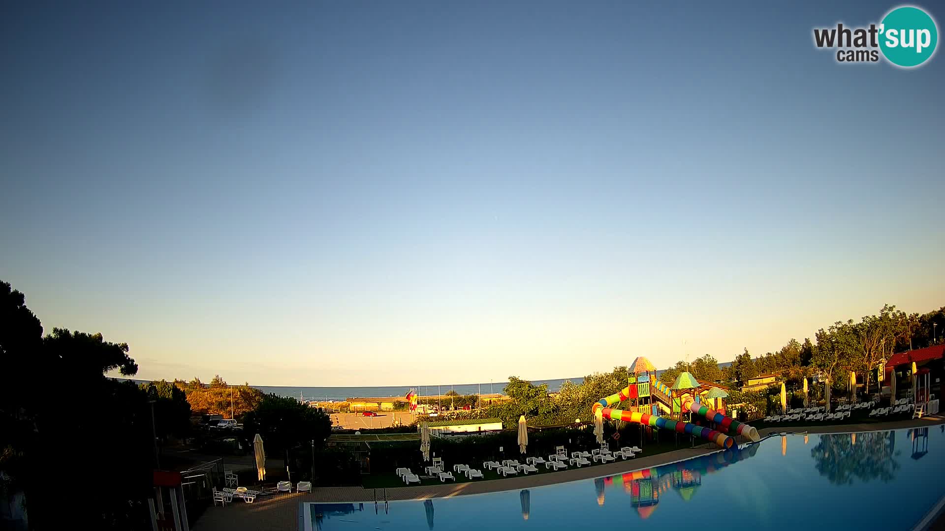 LIVE Camping Vittoria webcam Rosolina mare