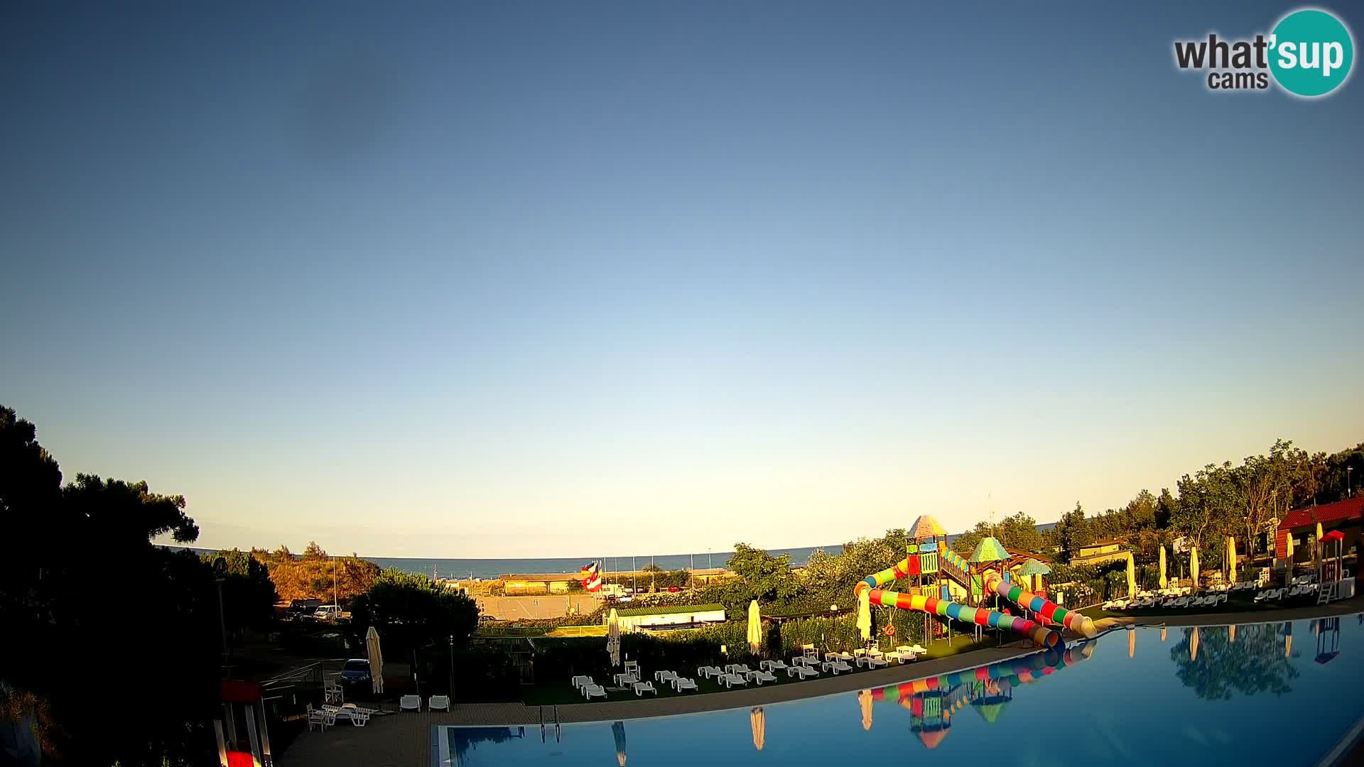 Camping Vittoria webcam en vivo Rosolina mare