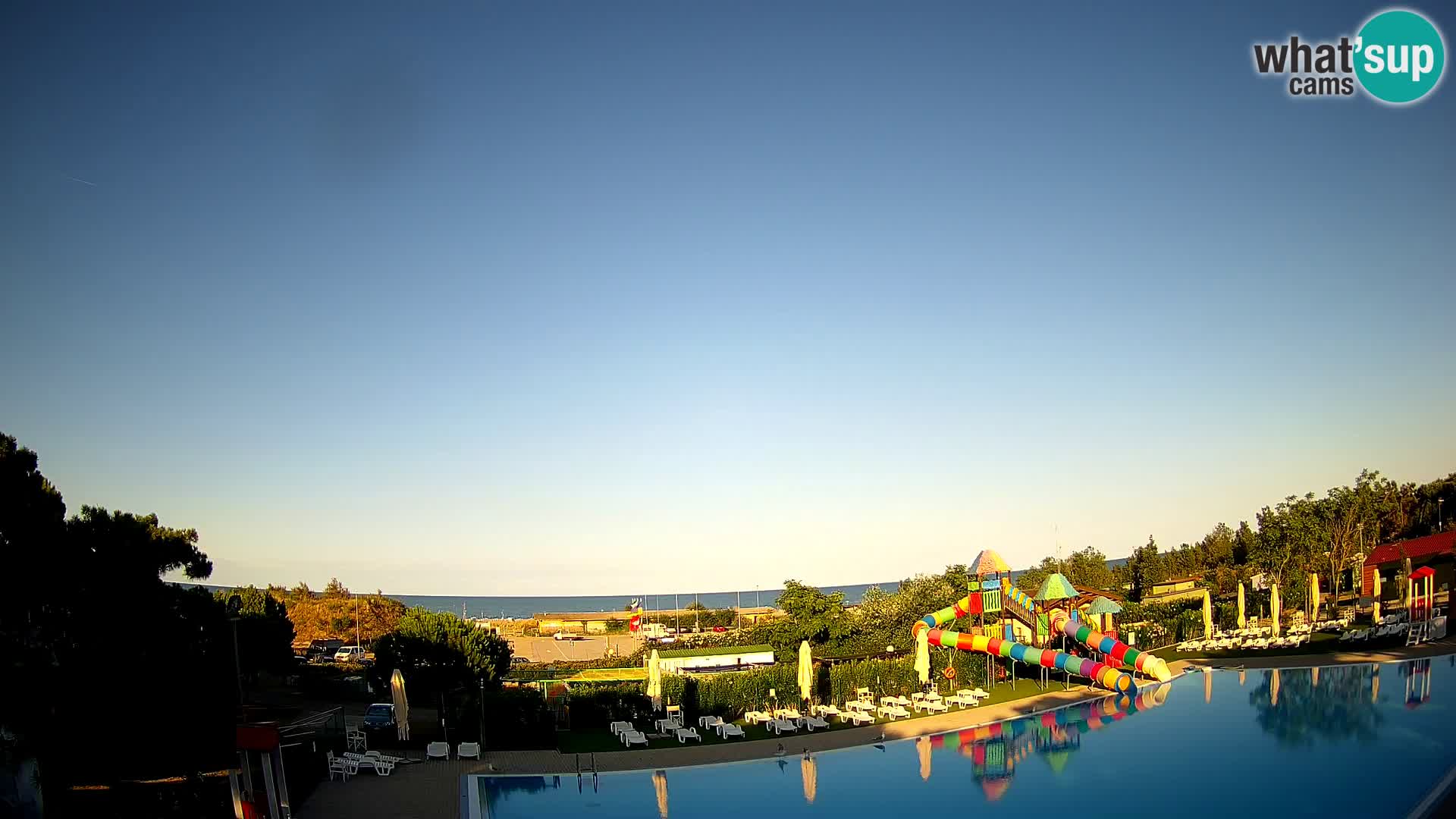 Camping Vittoria livecam Rosolina mare
