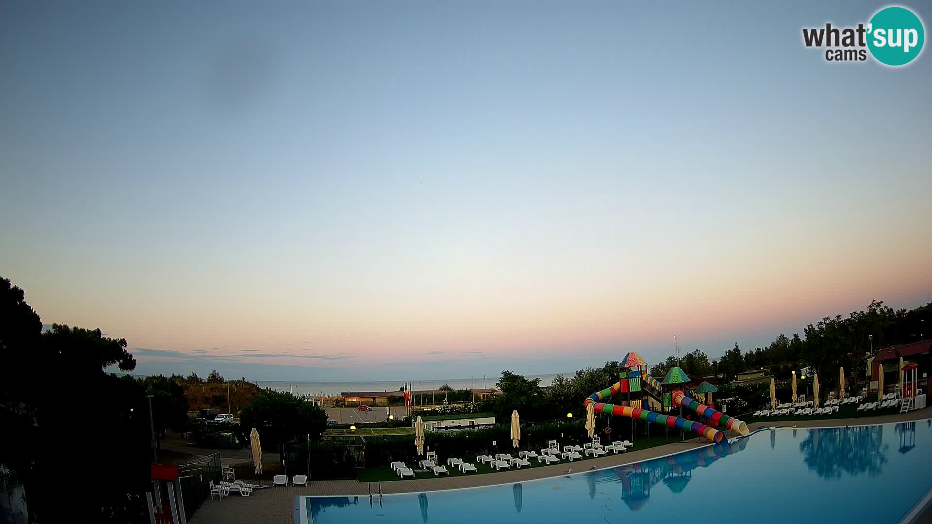 Webcam Camping Vittoria LIVEcam Rosolina mare