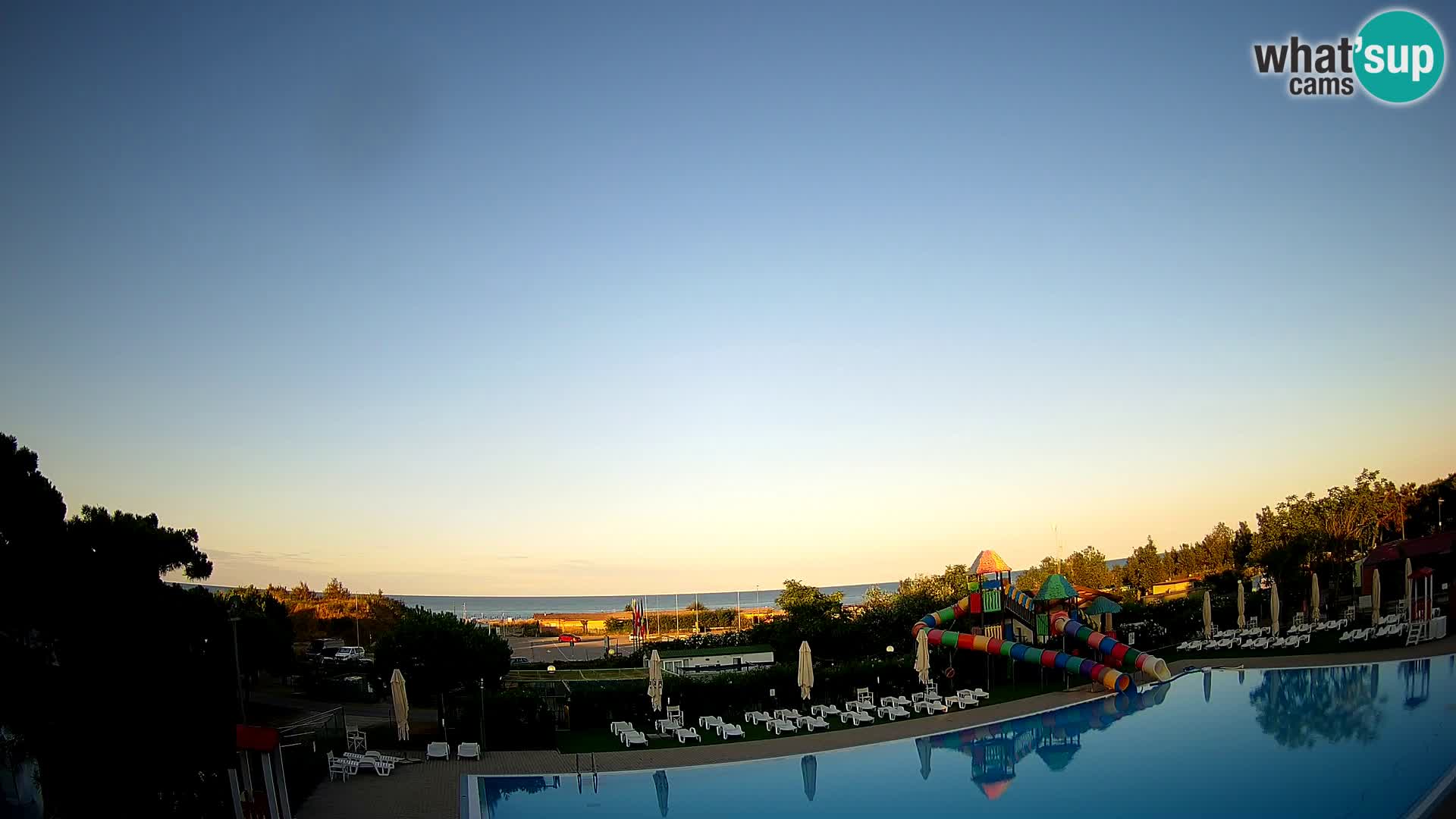 Camping Vittoria web kamera Rosolina mare