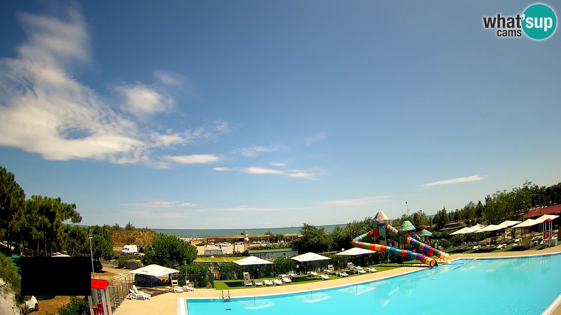 Camping Vittoria webcam Rosolina mare