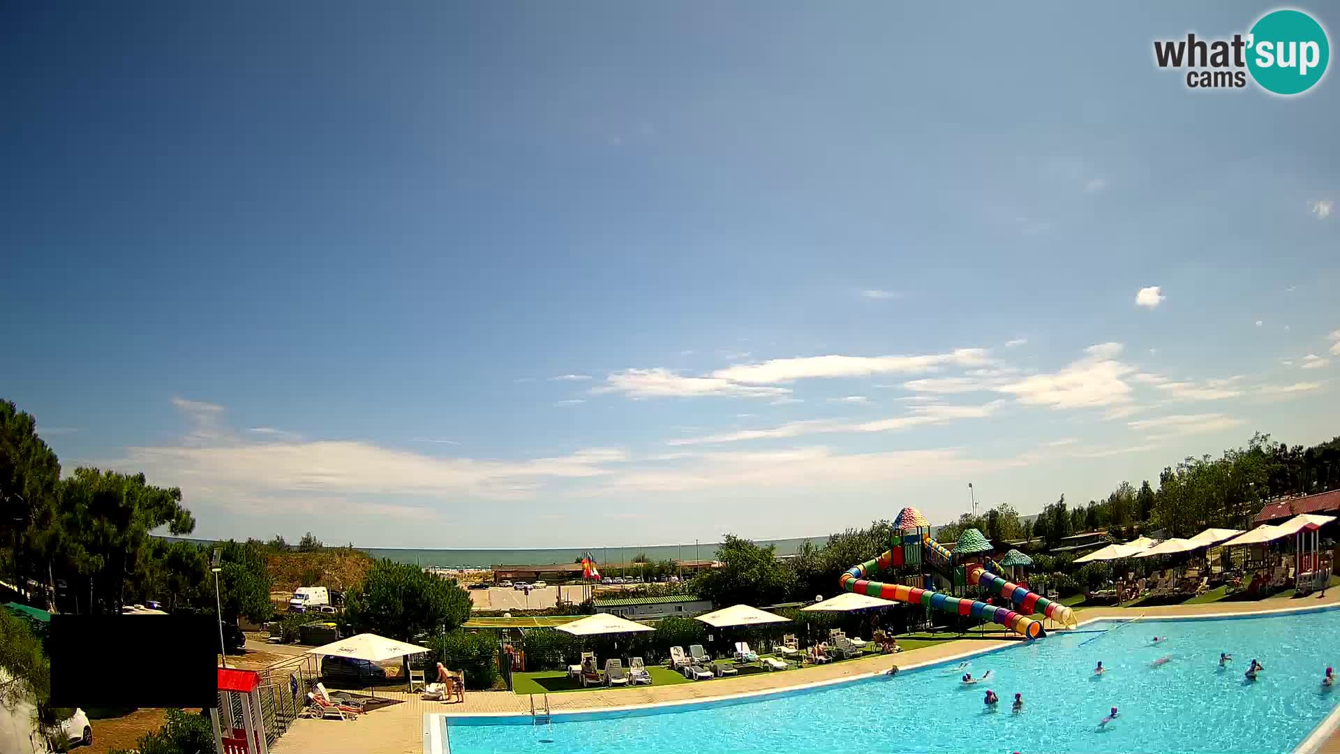 Camping Vittoria livecam Rosolina mare