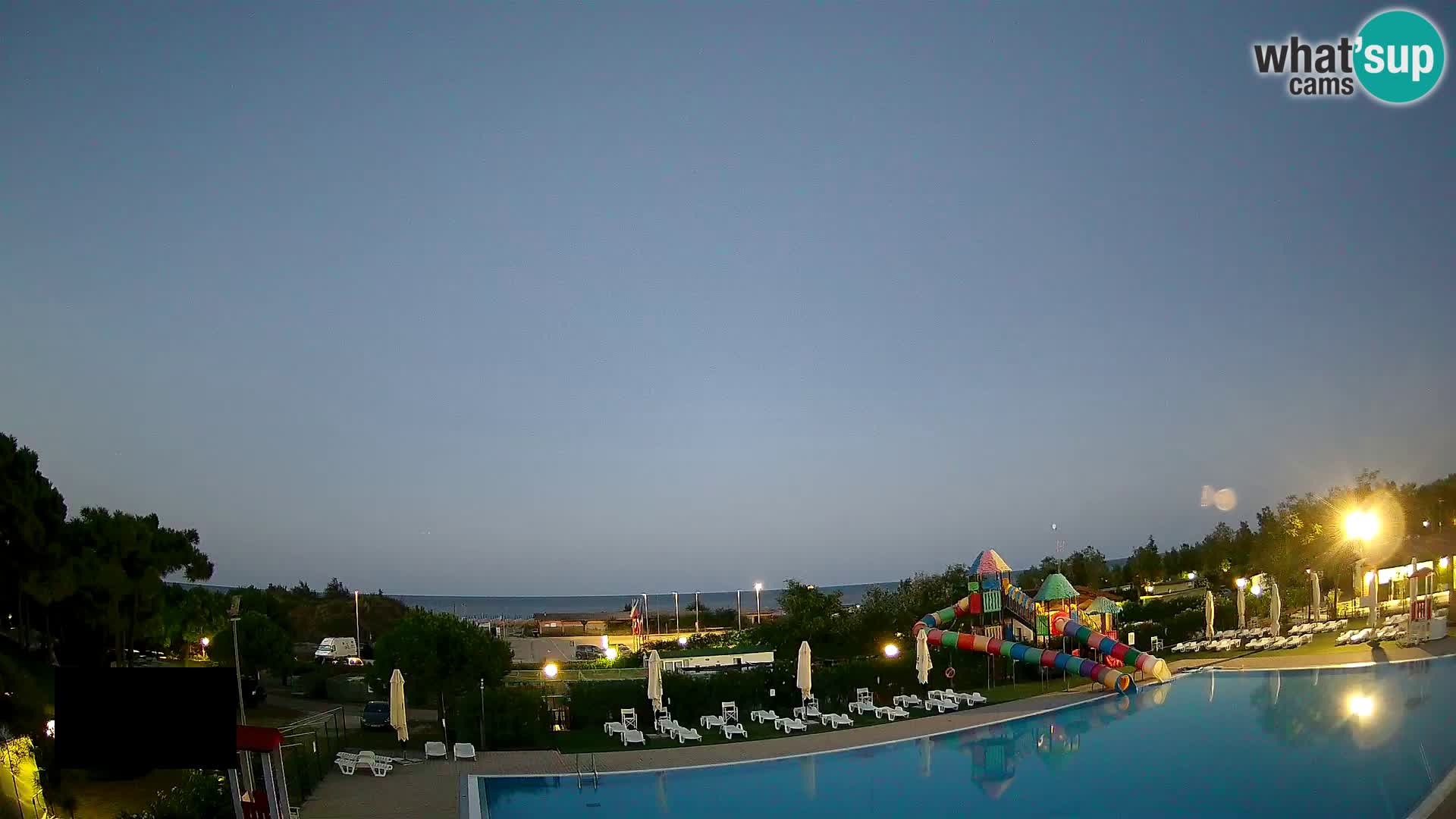 Webcam Camping Vittoria LIVEcam Rosolina mare