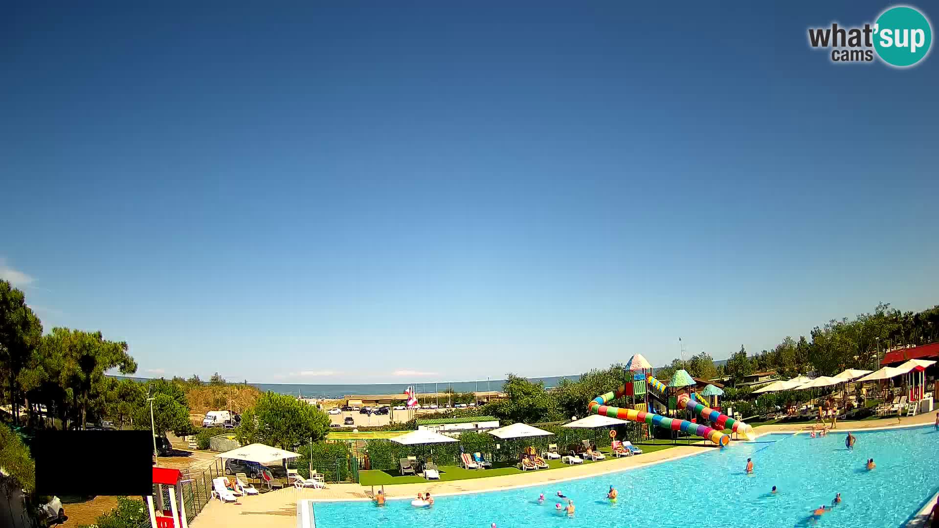 Camping Vittoria webcam en vivo Rosolina mare