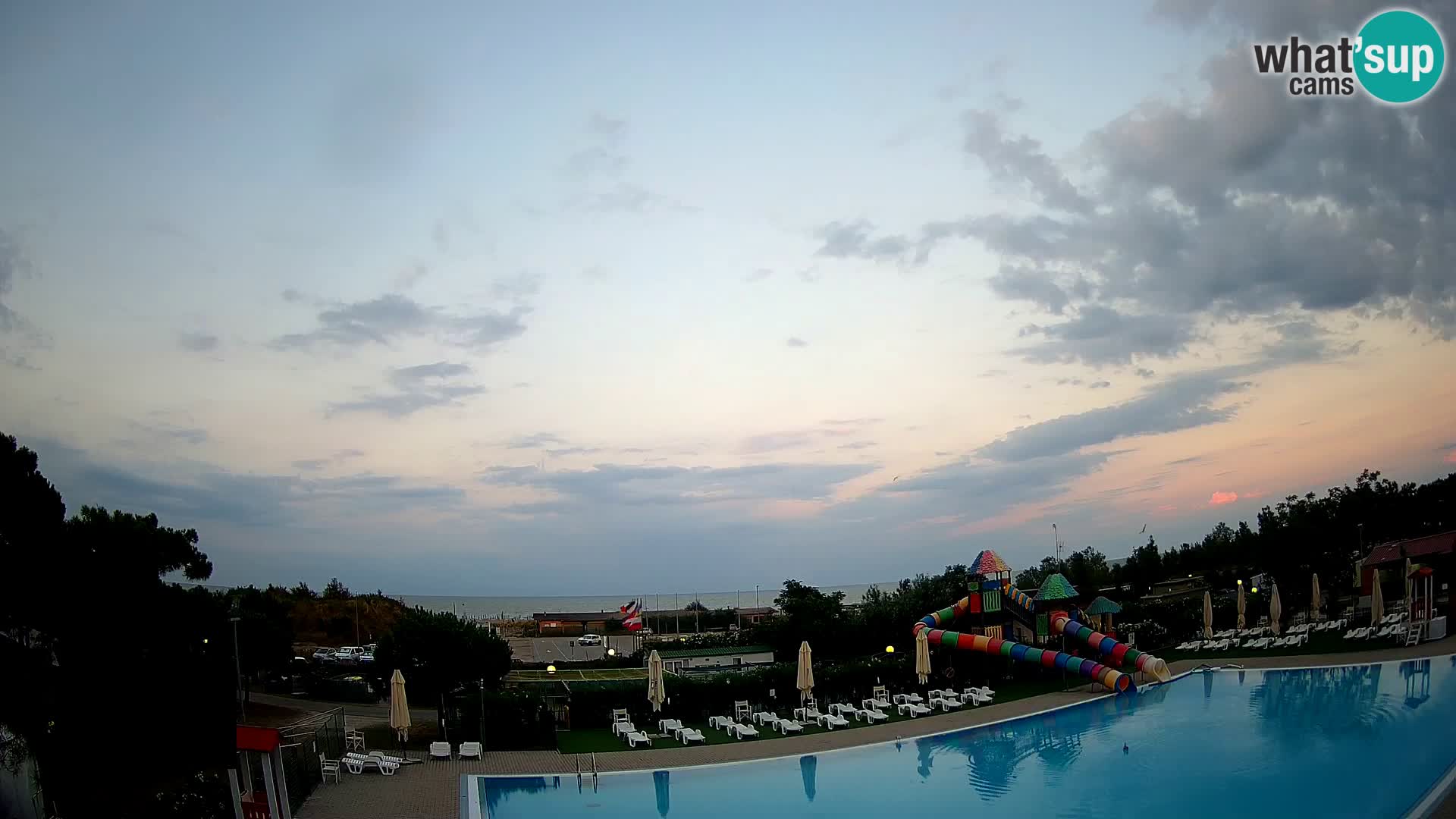 LIVE Camping Vittoria webcam Rosolina mare
