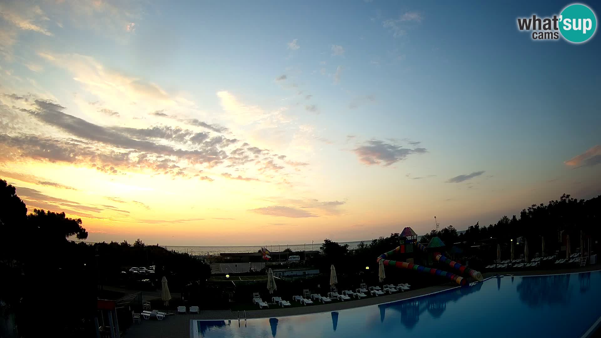 Webcam Camping Vittoria LIVEcam Rosolina mare