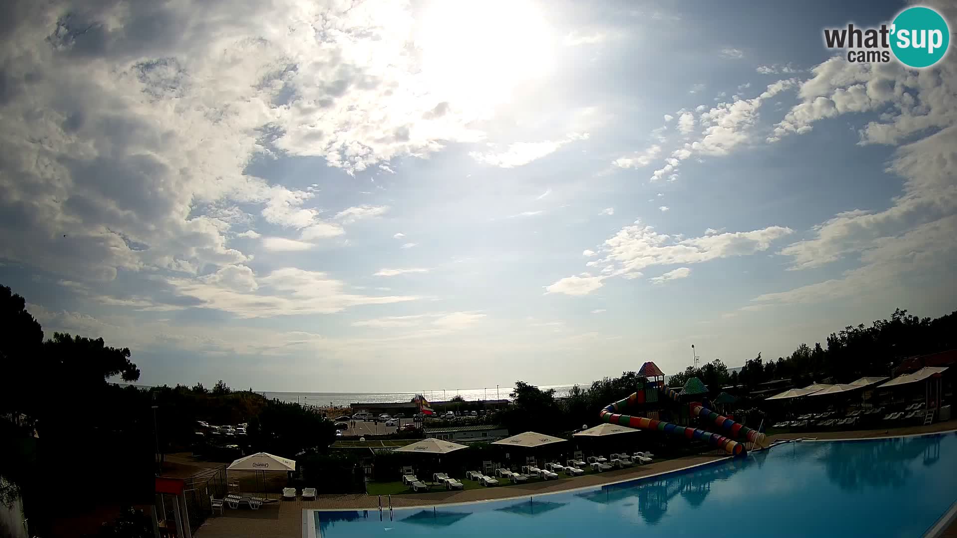 LIVE Camping Vittoria webcam Rosolina mare