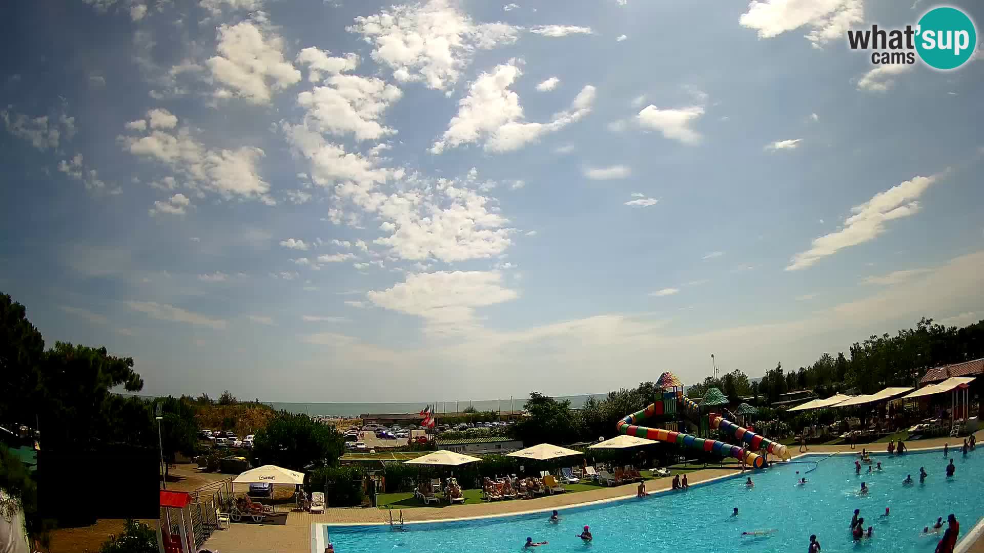 Camping Vittoria webcam Rosolina mare