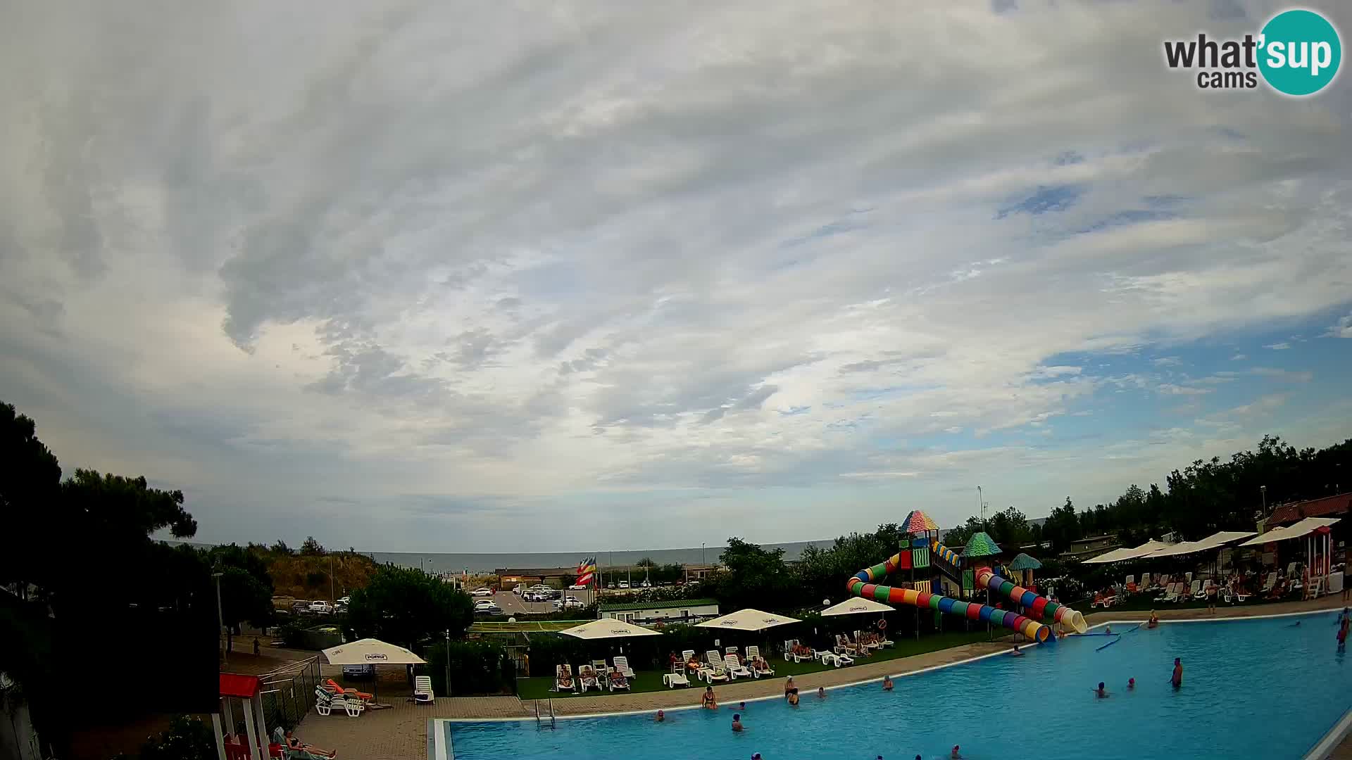 Camping Vittoria webcam en vivo Rosolina mare