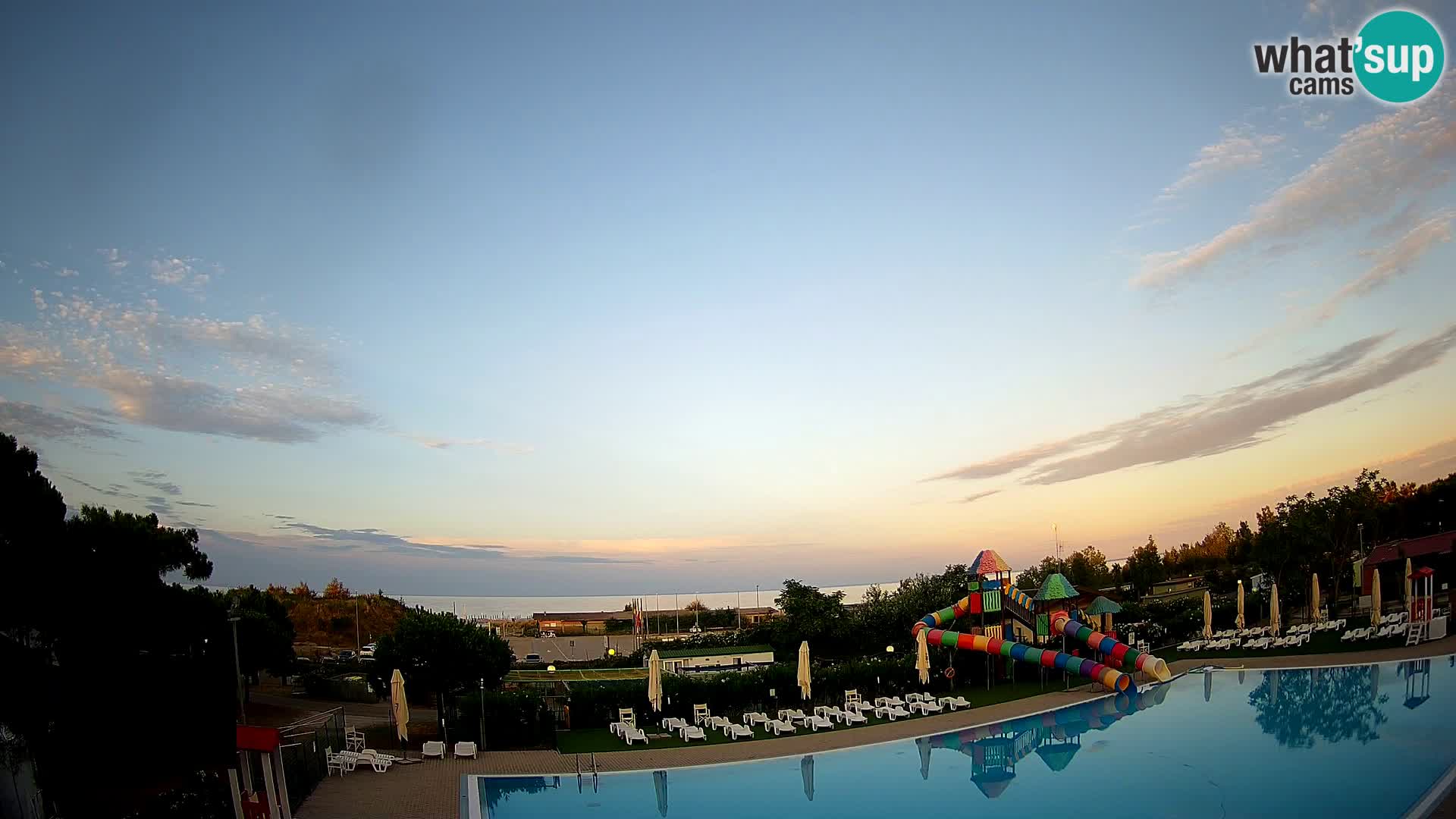 LIVE Camping Vittoria webcam Rosolina mare
