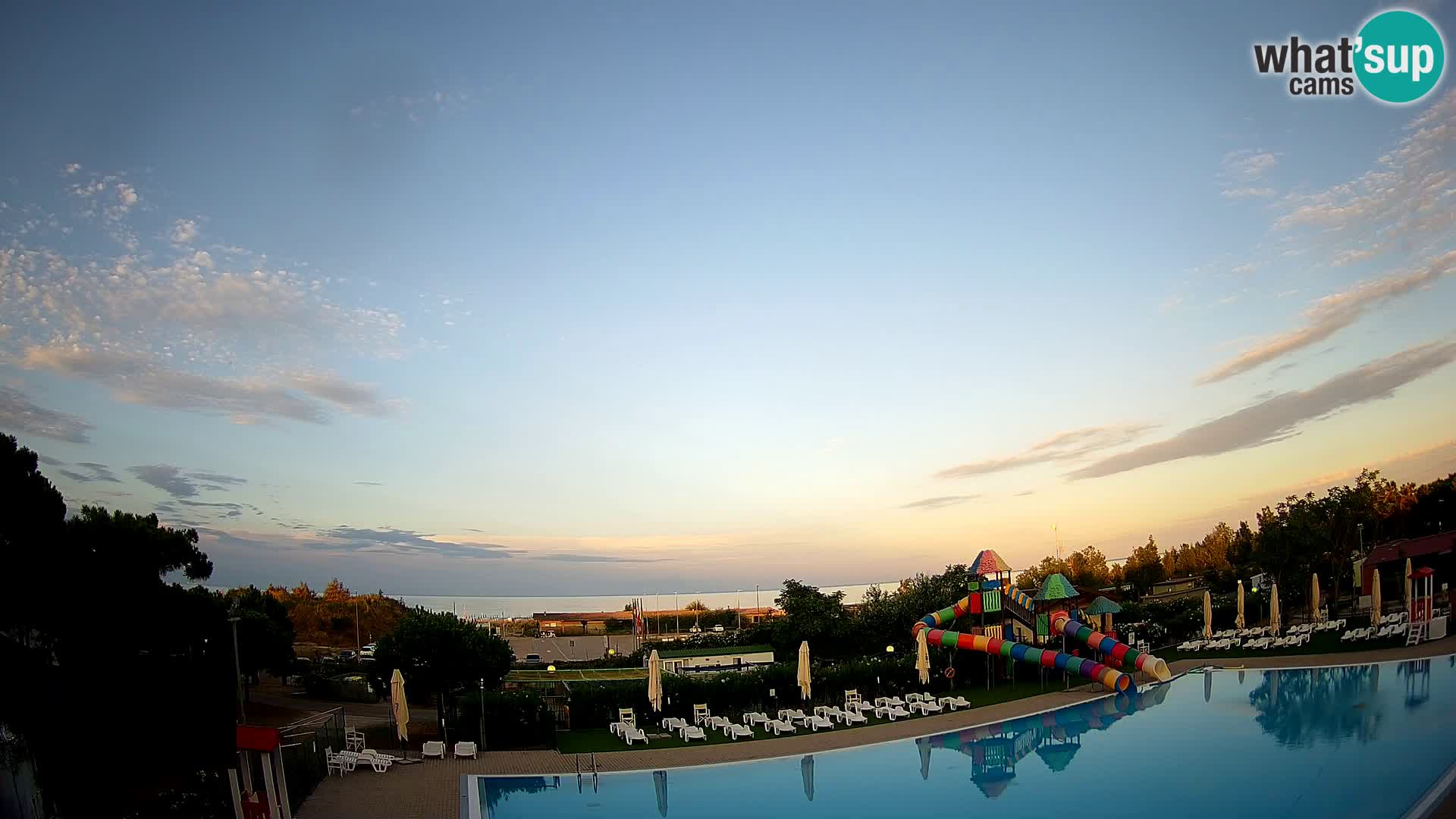 Camping Vittoria webcam en vivo Rosolina mare