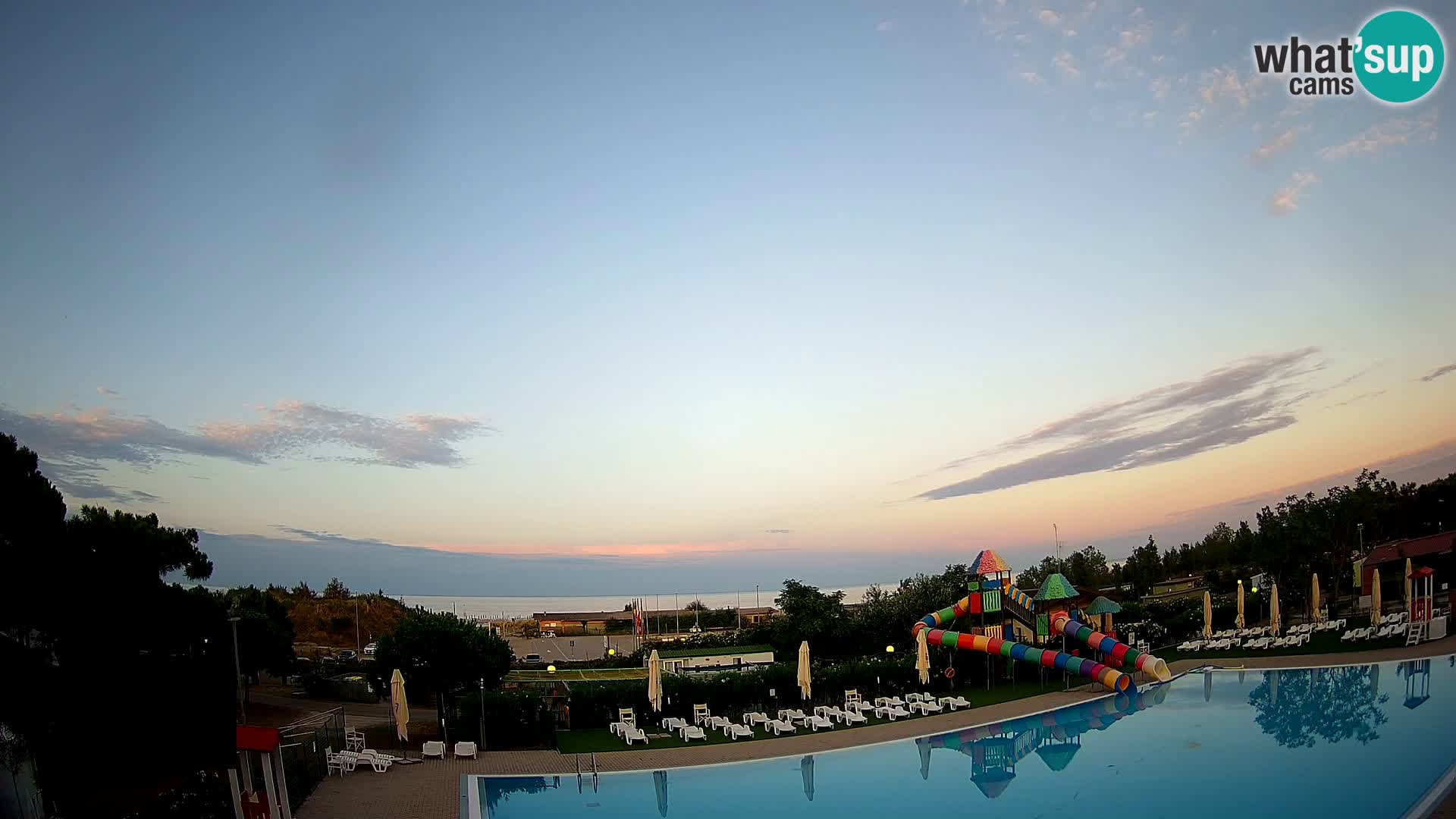 Webcam Camping Vittoria LIVEcam Rosolina mare