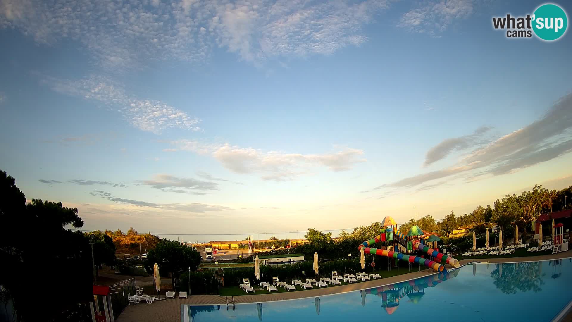 Camping Vittoria webcam en vivo Rosolina mare
