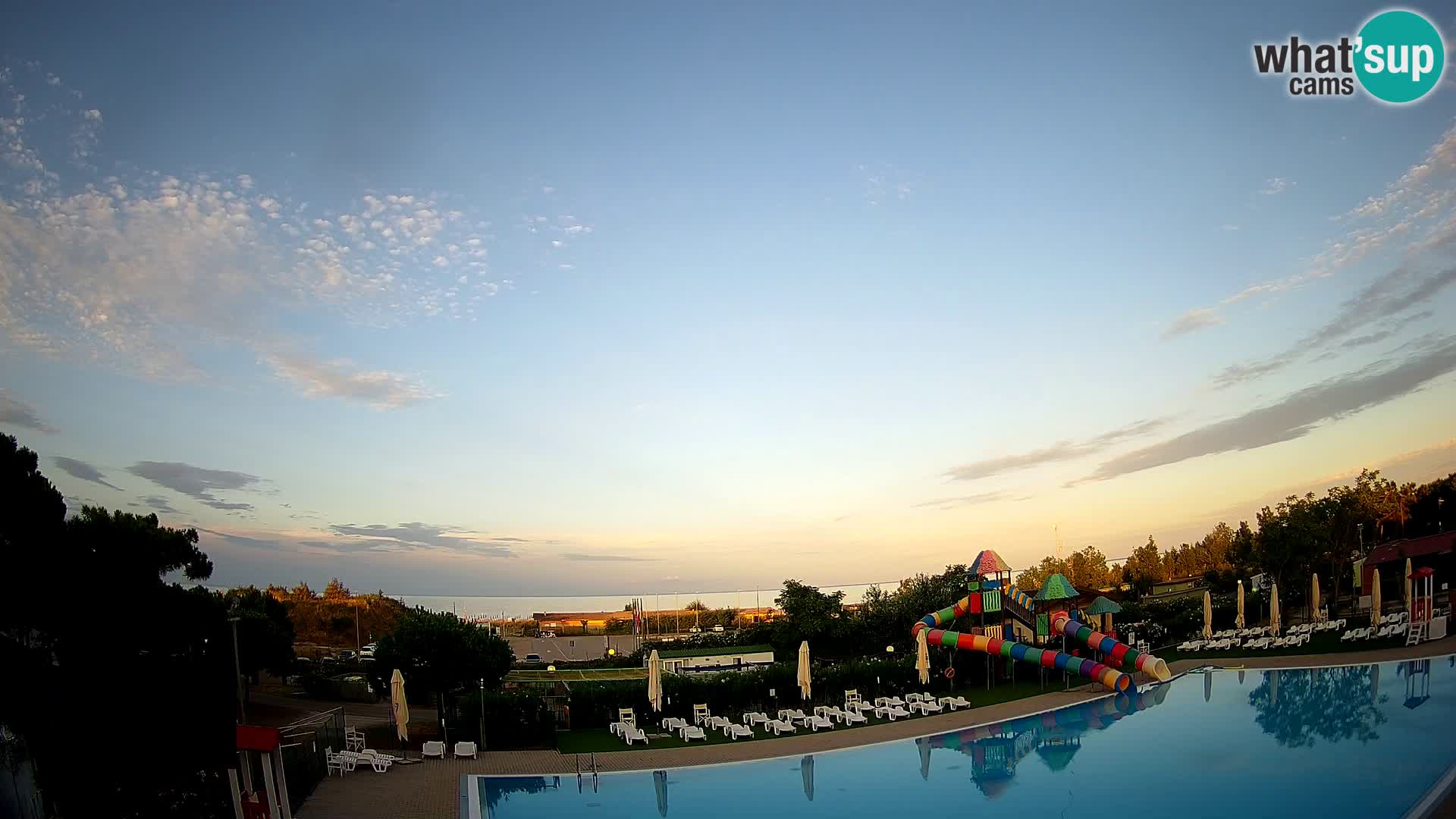 Camping Vittoria livecam Rosolina mare