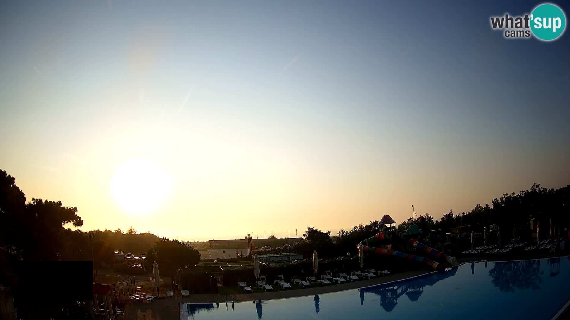 Camping Vittoria webcam en vivo Rosolina mare