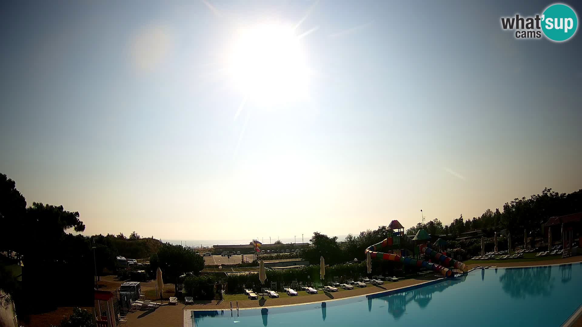 Camping Vittoria webcam en vivo Rosolina mare