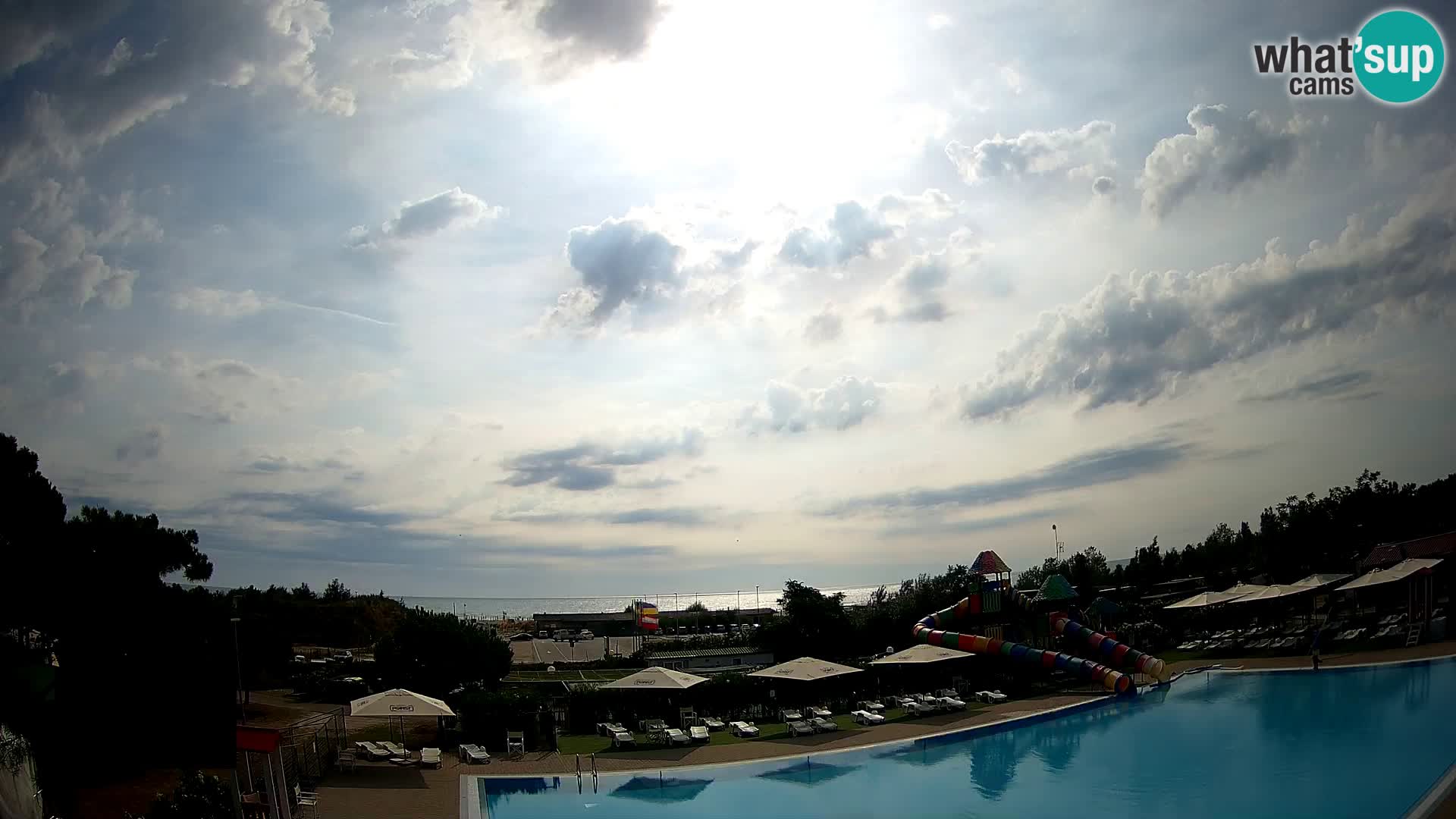 Webcam Camping Vittoria LIVEcam Rosolina mare