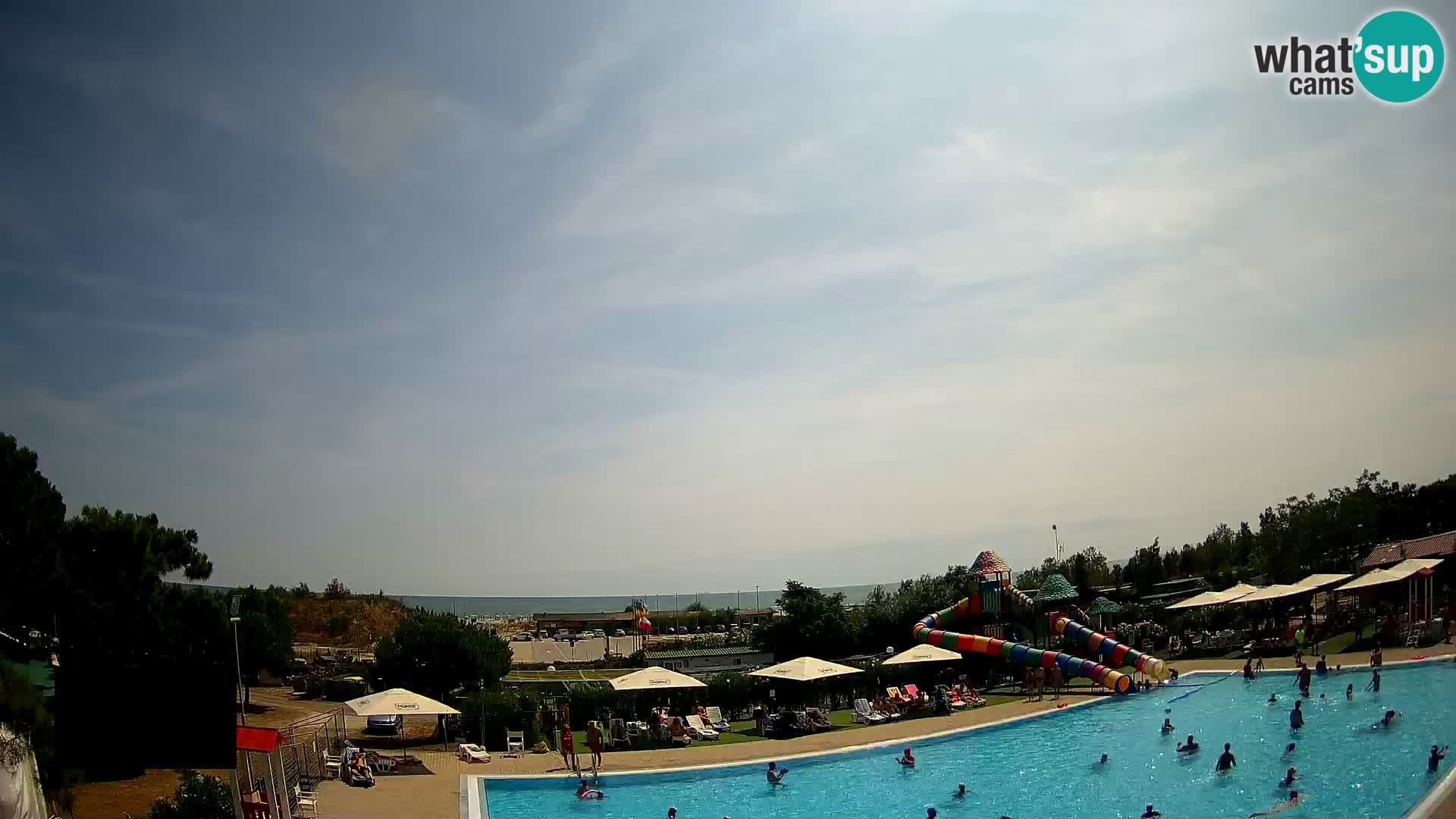 LIVE Camping Vittoria webcam Rosolina mare