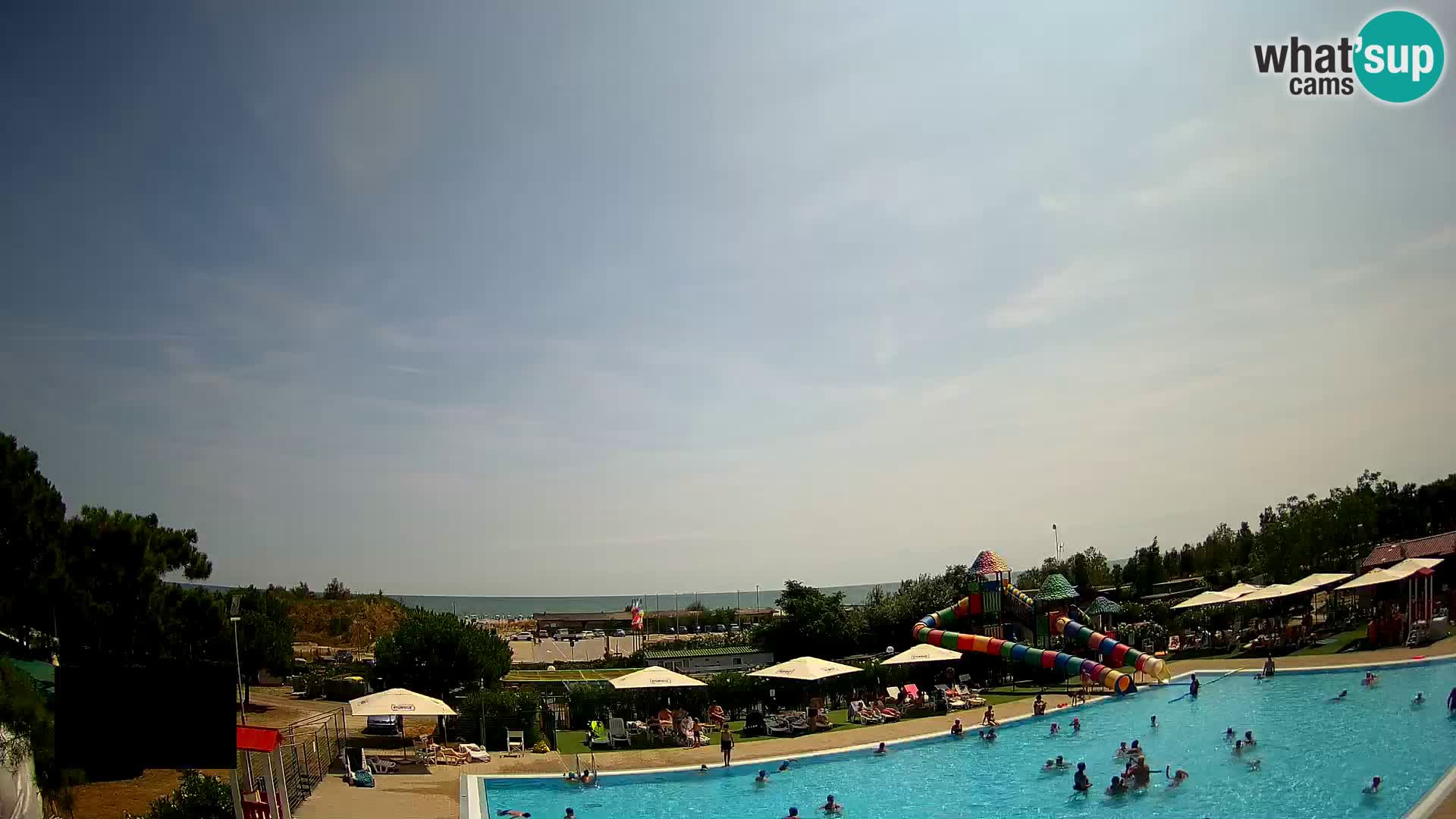 LIVE Camping Vittoria webcam Rosolina mare