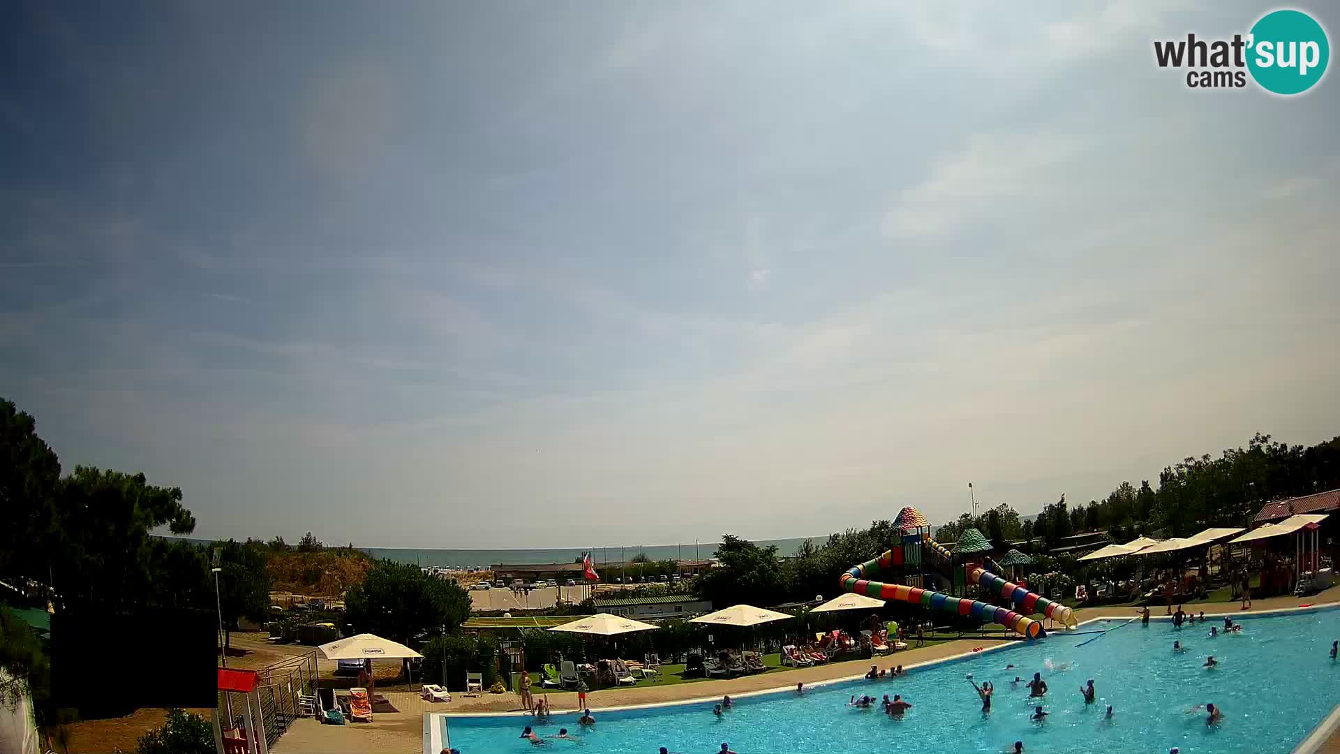 Webcam Camping Vittoria LIVEcam Rosolina mare