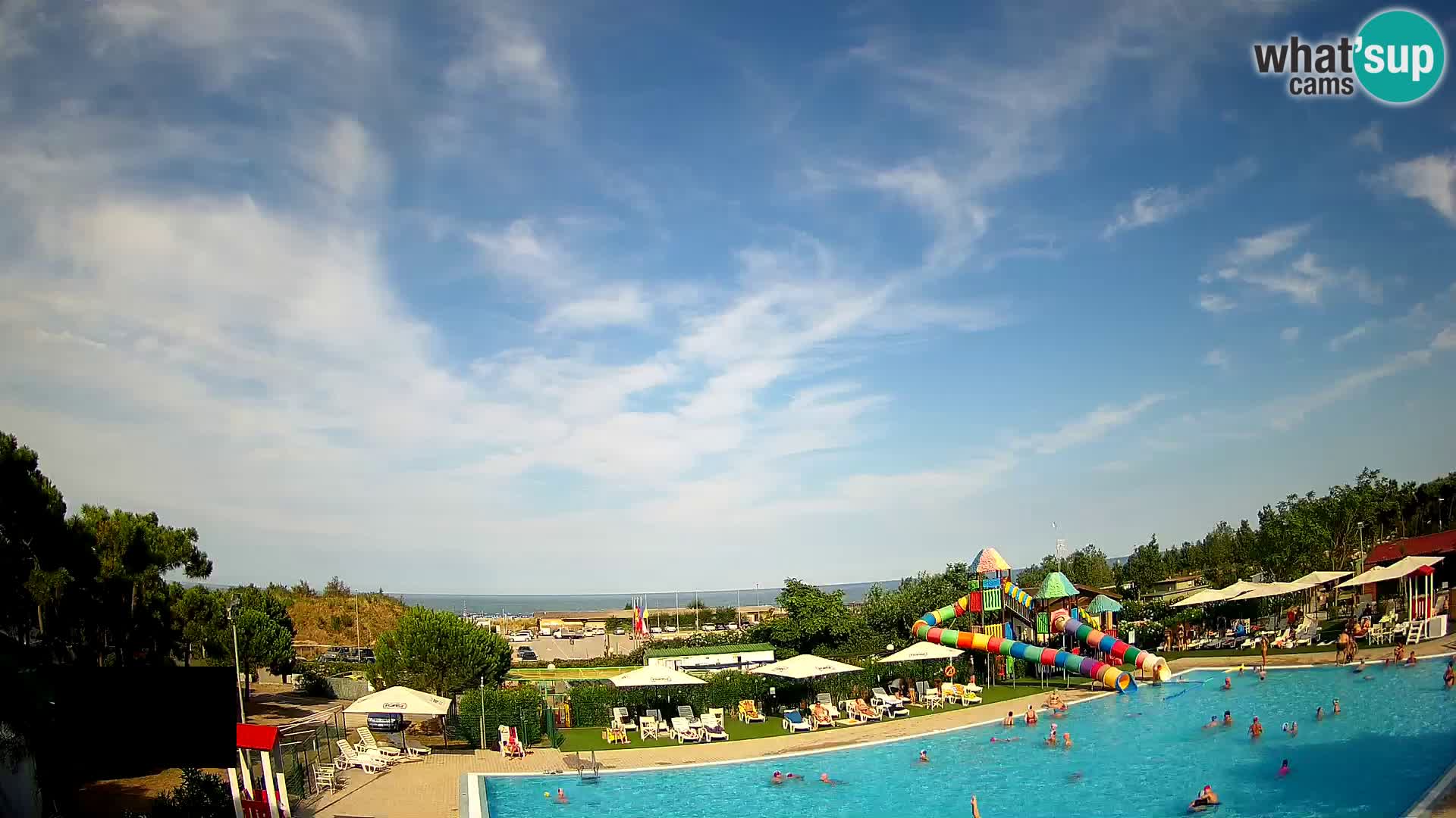 Webcam Camping Vittoria LIVEcam Rosolina mare