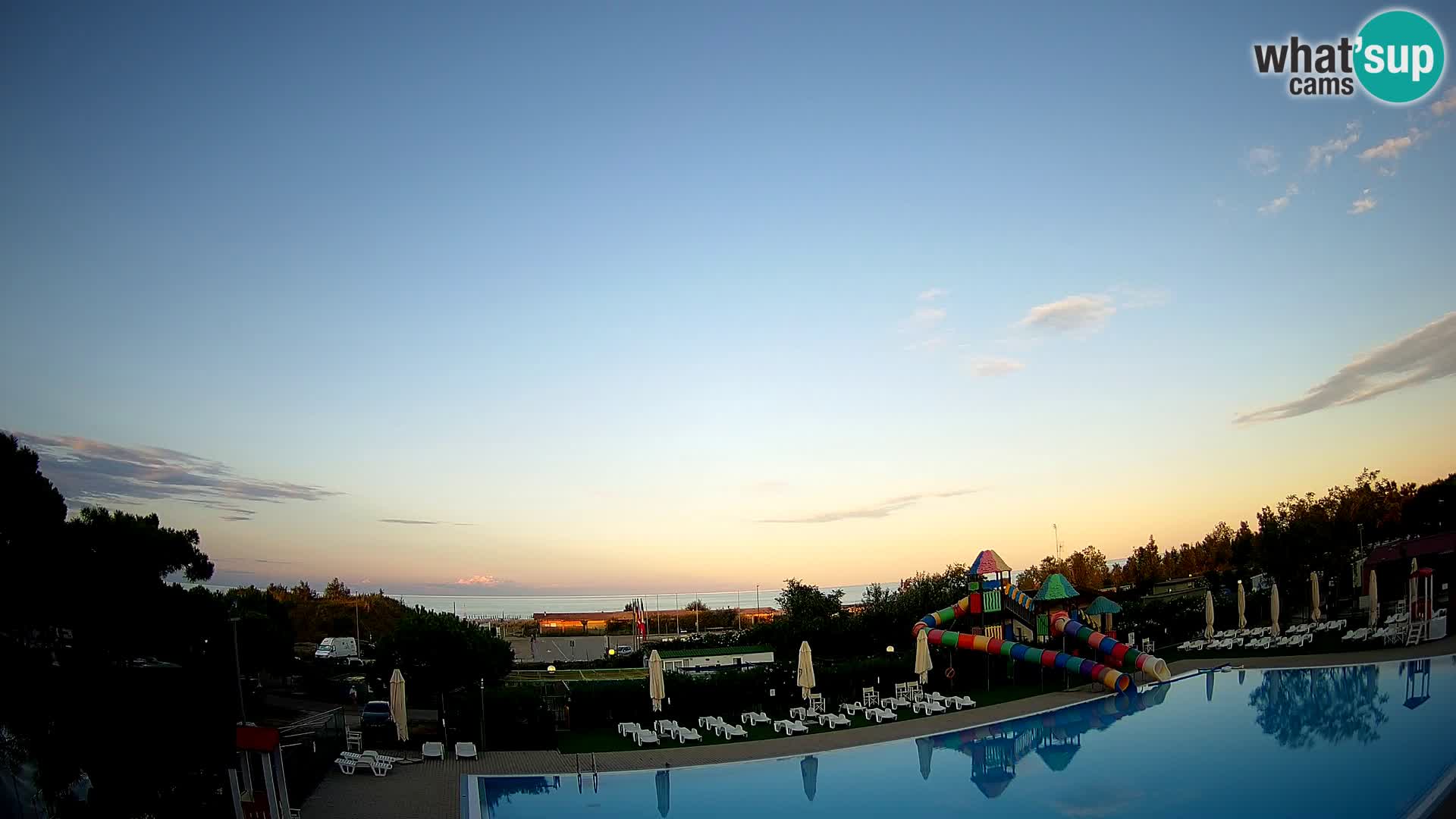 LIVE Camping Vittoria webcam Rosolina mare