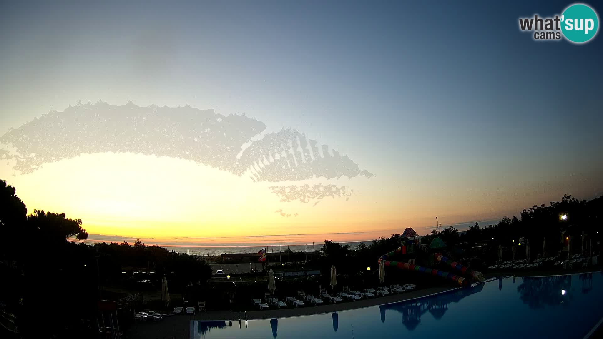 Webcam Camping Vittoria LIVEcam Rosolina mare