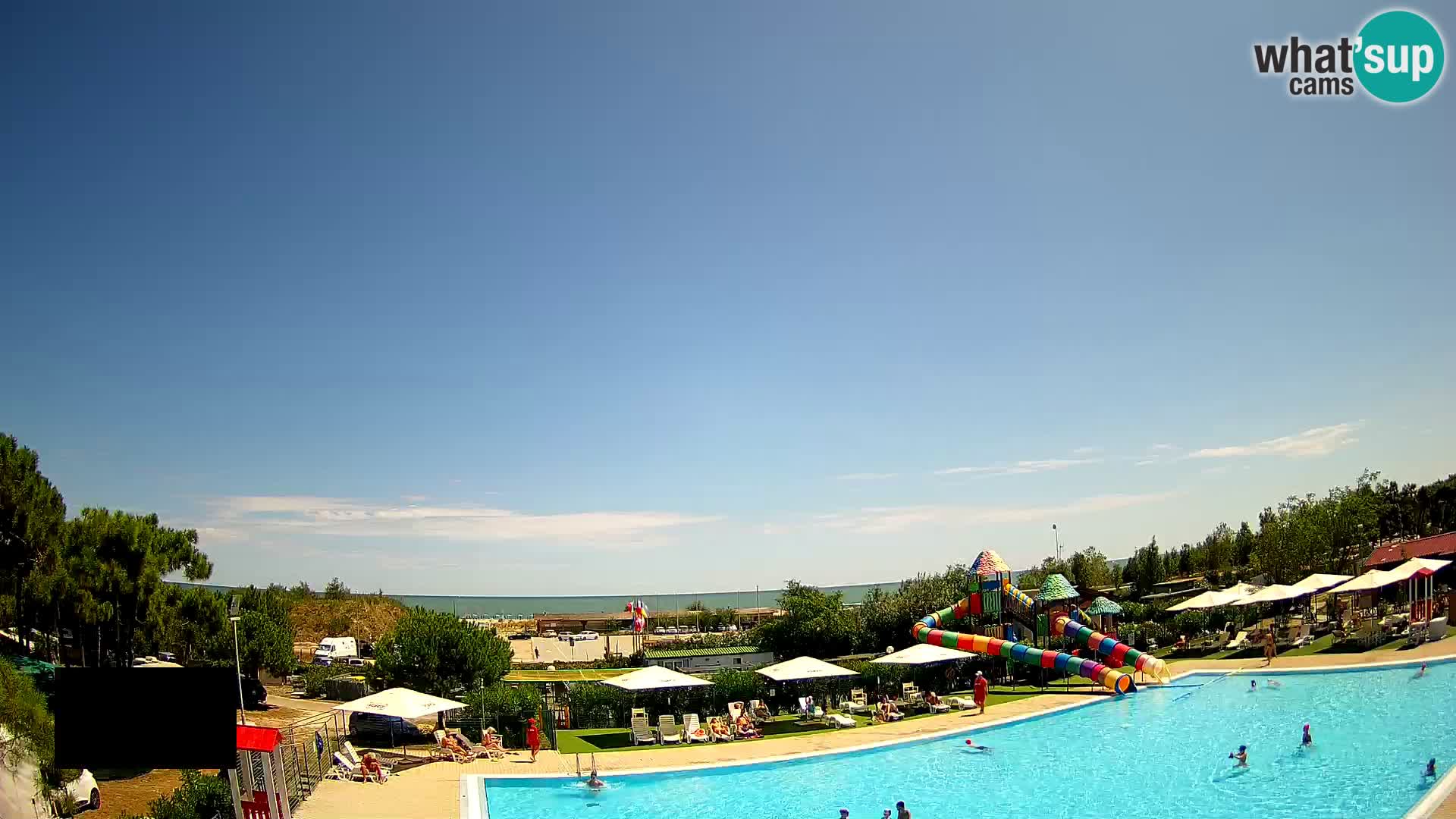 Camping Vittoria web kamera Rosolina mare