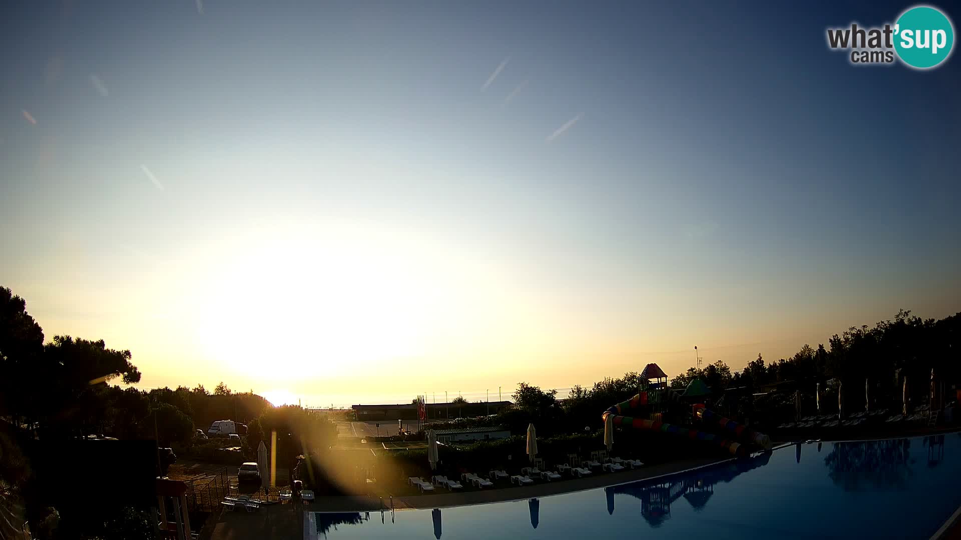 Camping Vittoria webcam en vivo Rosolina mare
