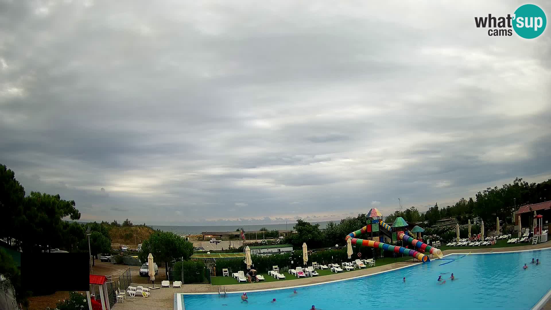 Camping Vittoria webcam en vivo Rosolina mare