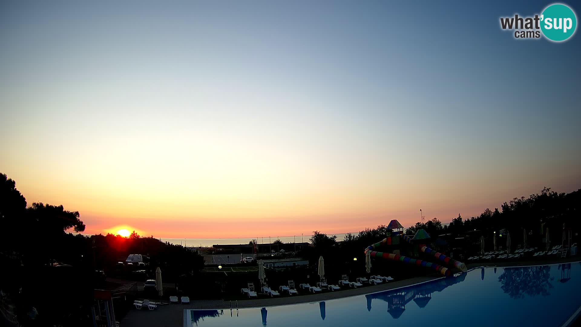 Camping Vittoria webcam en vivo Rosolina mare