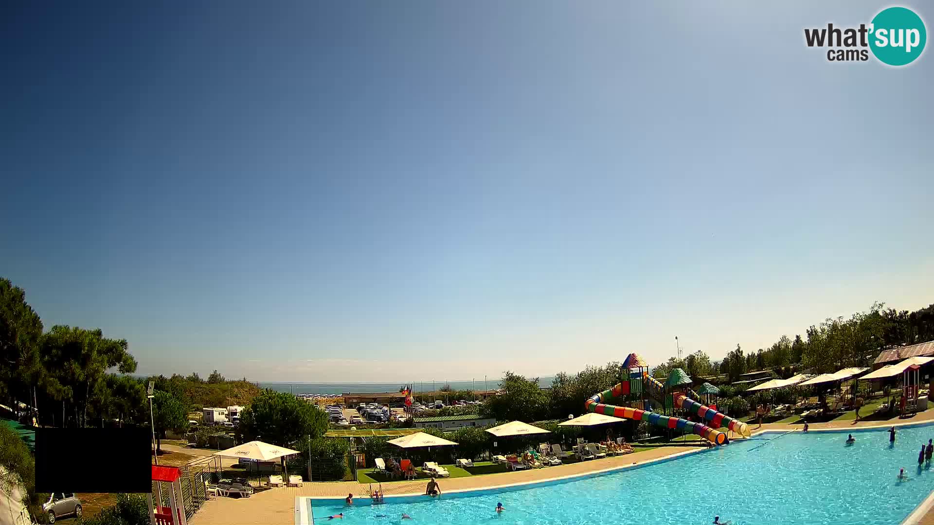 Camping Vittoria webcam en vivo Rosolina mare