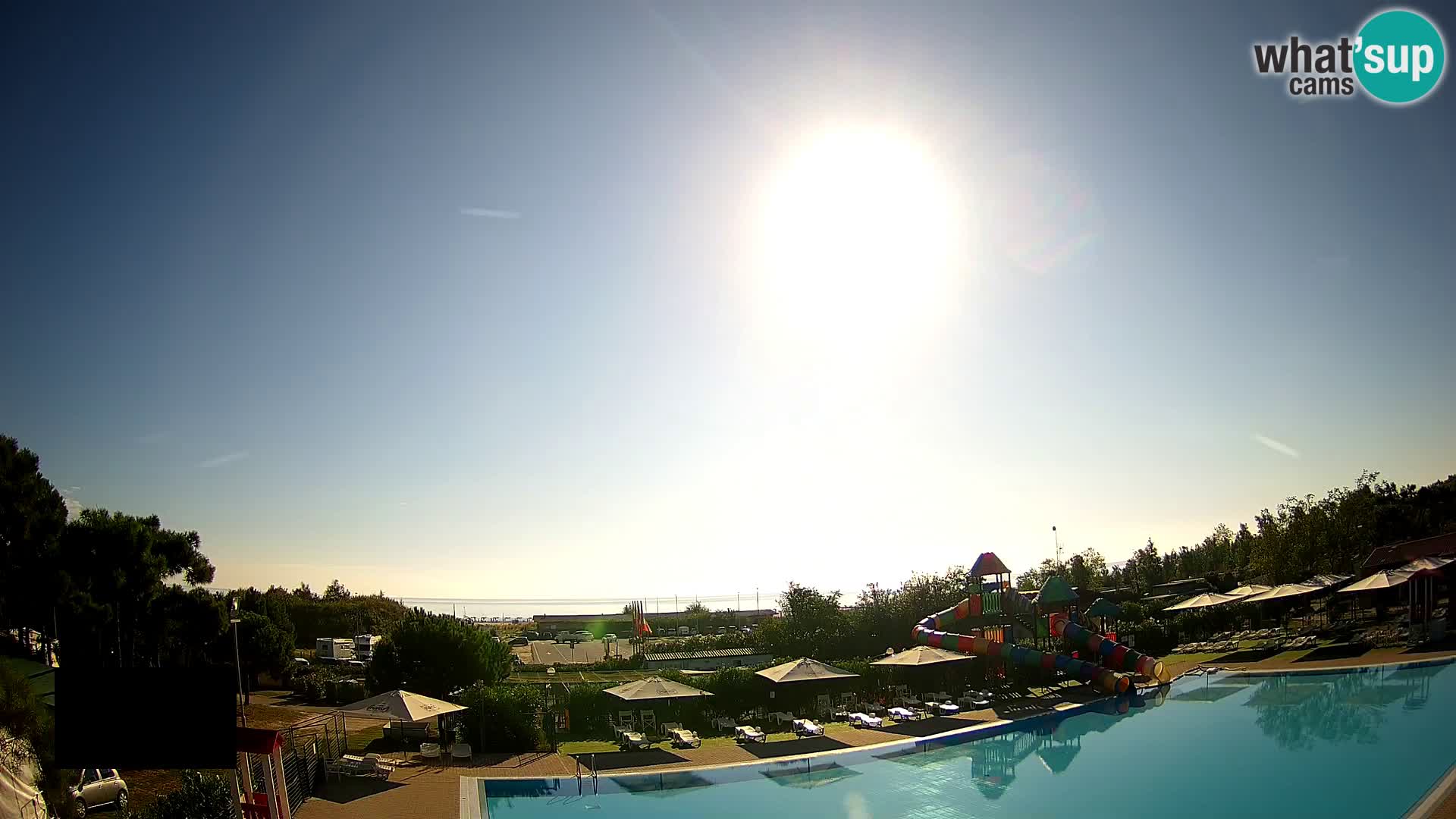 Camping Vittoria webcam en vivo Rosolina mare