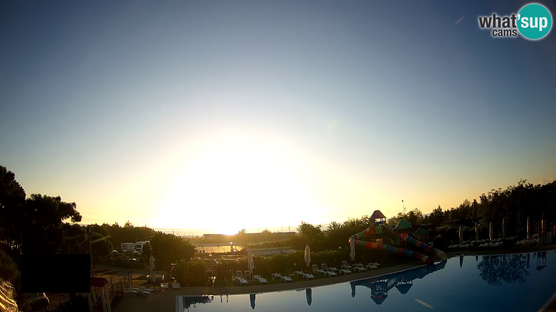 Camping Vittoria webcam en vivo Rosolina mare