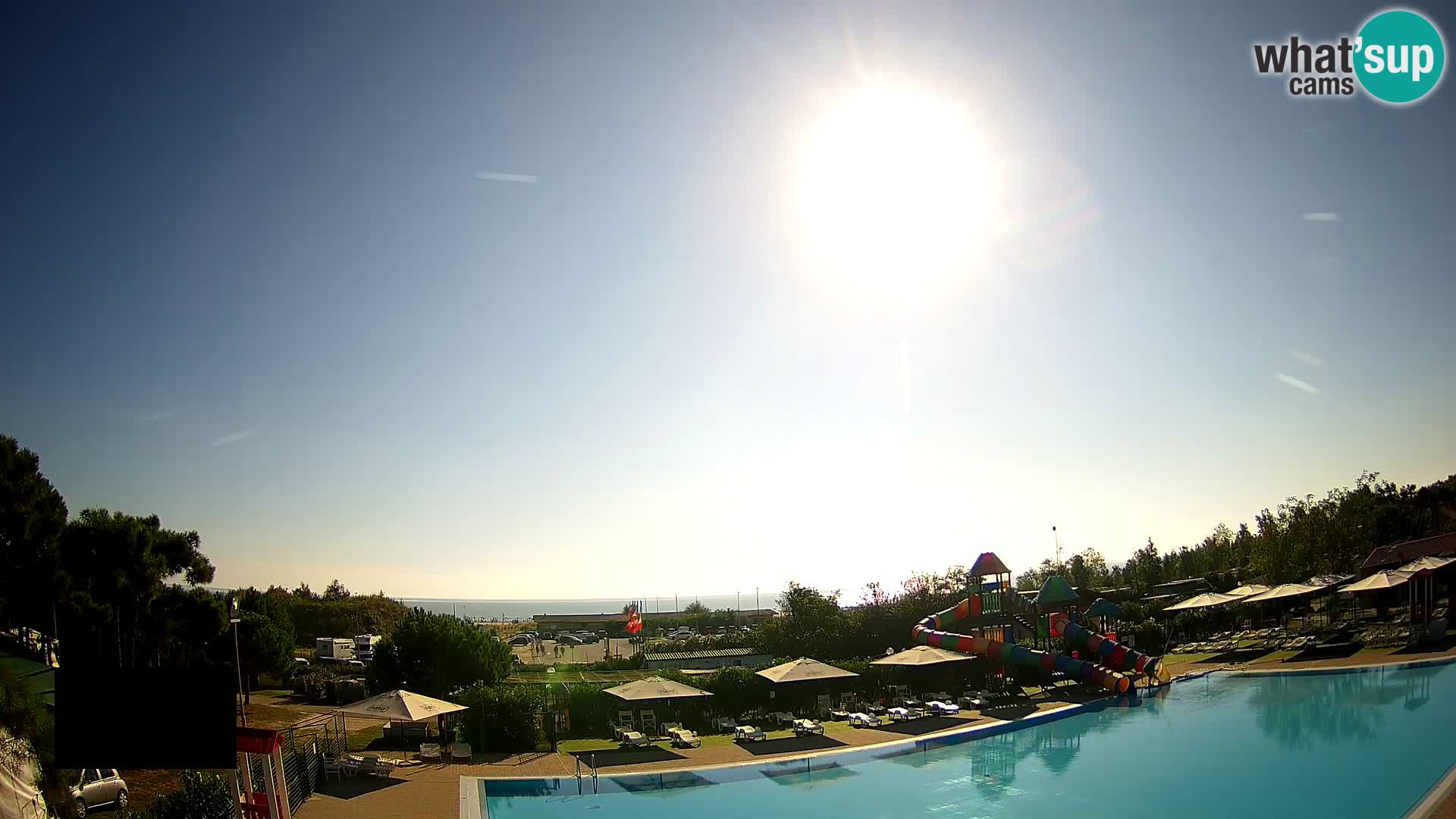 Camping Vittoria webcam en vivo Rosolina mare