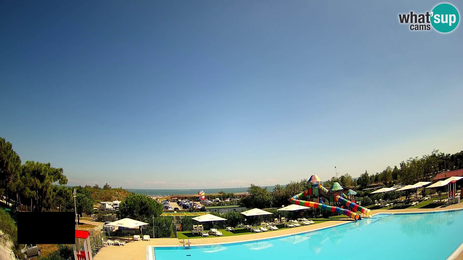 Camping Vittoria web kamera Rosolina mare