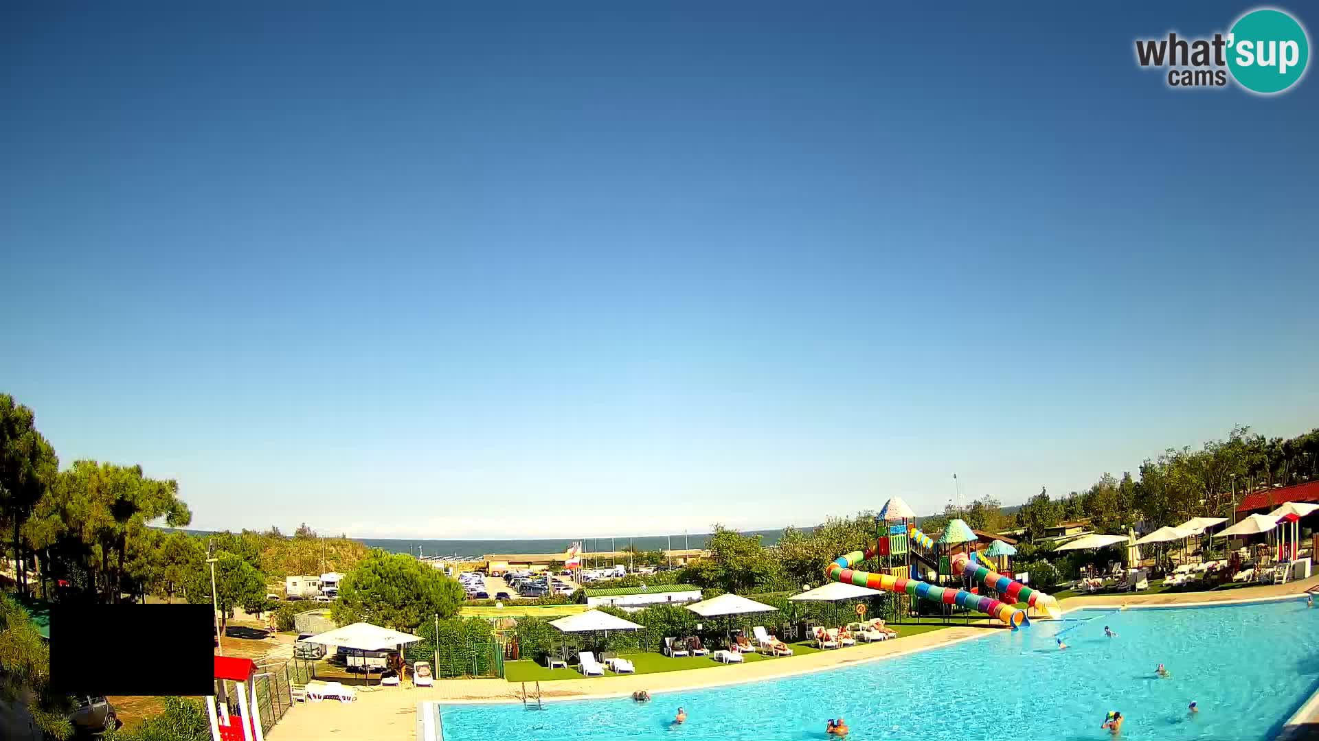 Camping Vittoria livecam Rosolina mare