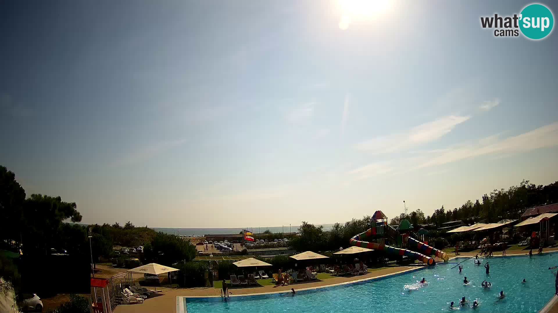 Camping Vittoria web kamera Rosolina mare