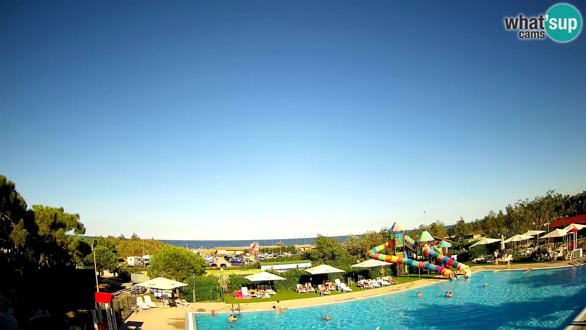 Camping Vittoria livecam Rosolina mare