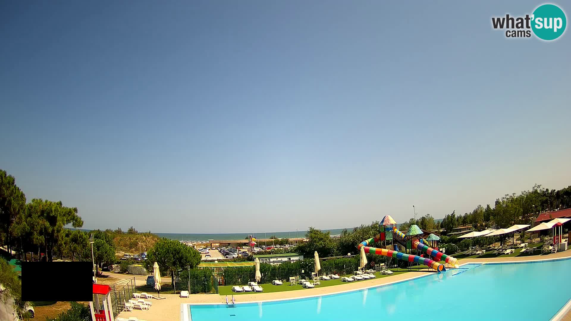 Camping Vittoria web kamera Rosolina mare