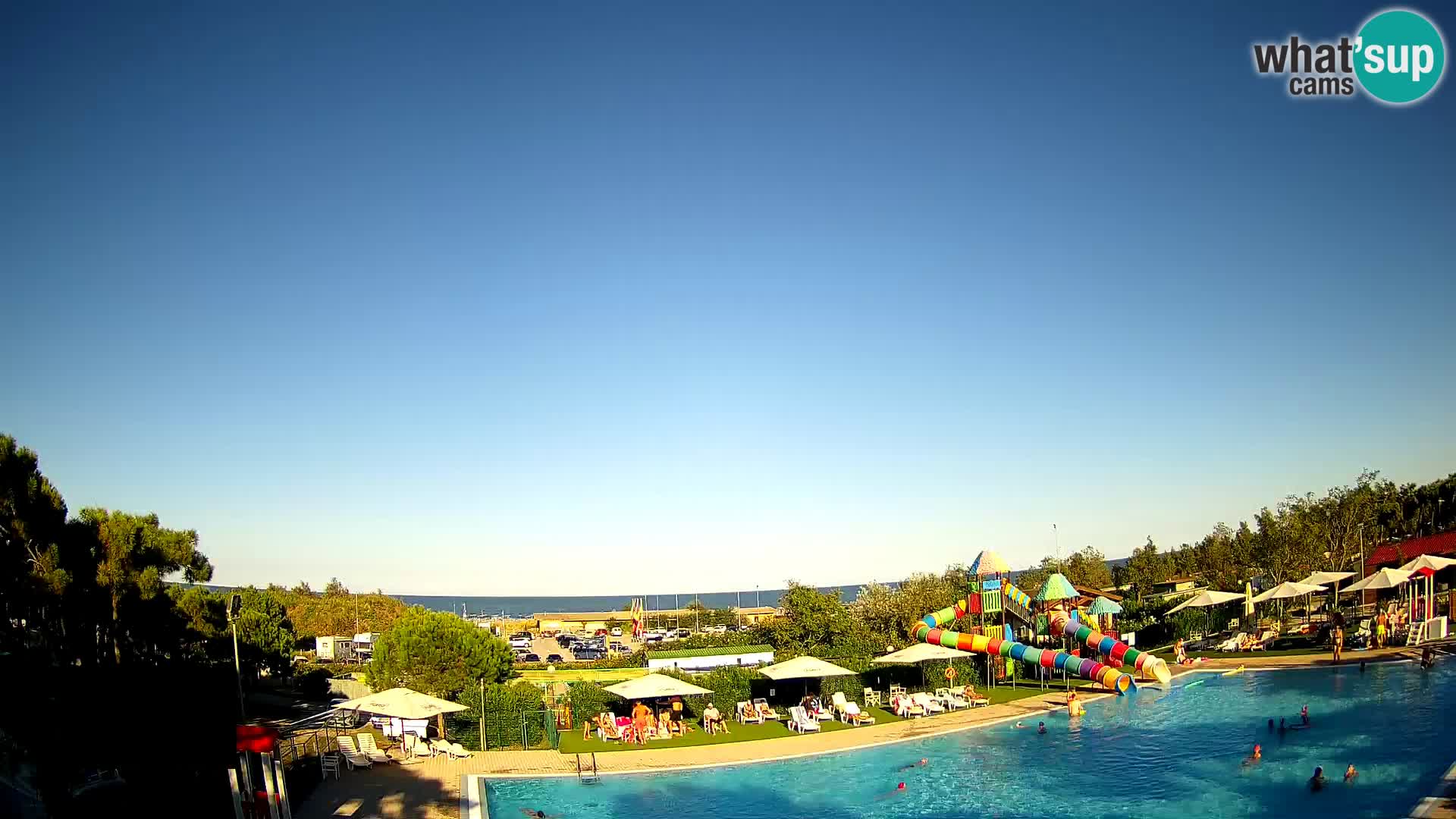Camping Vittoria web kamera Rosolina mare