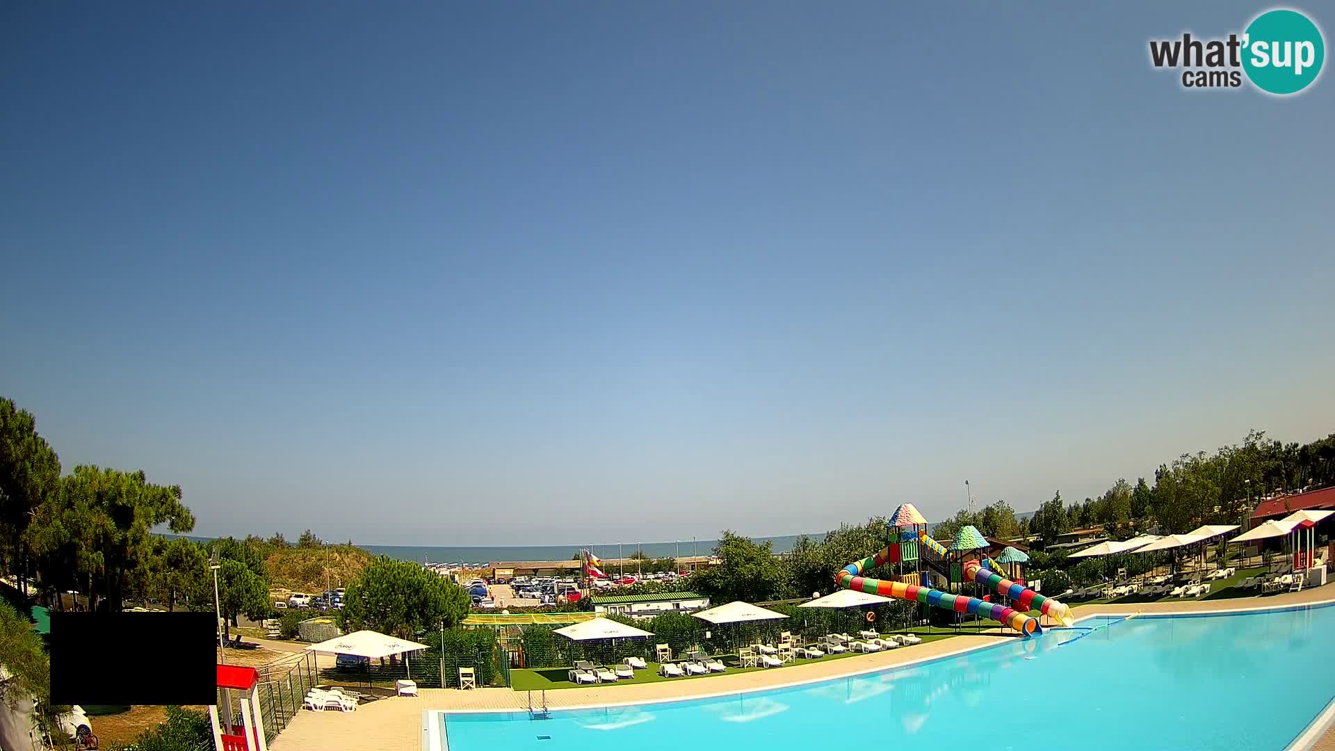 Camping Vittoria web kamera Rosolina mare