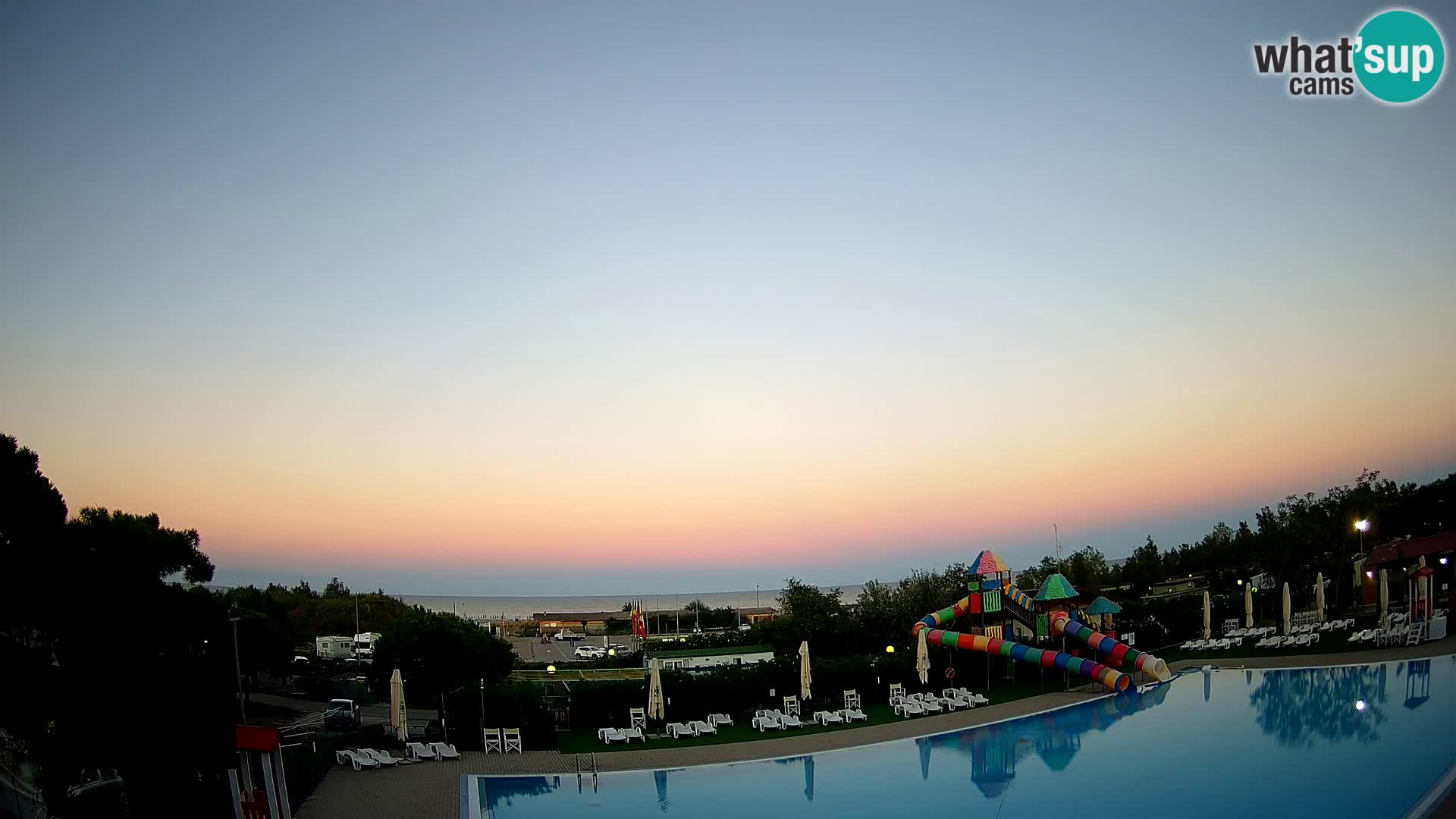Webcam Camping Vittoria LIVEcam Rosolina mare