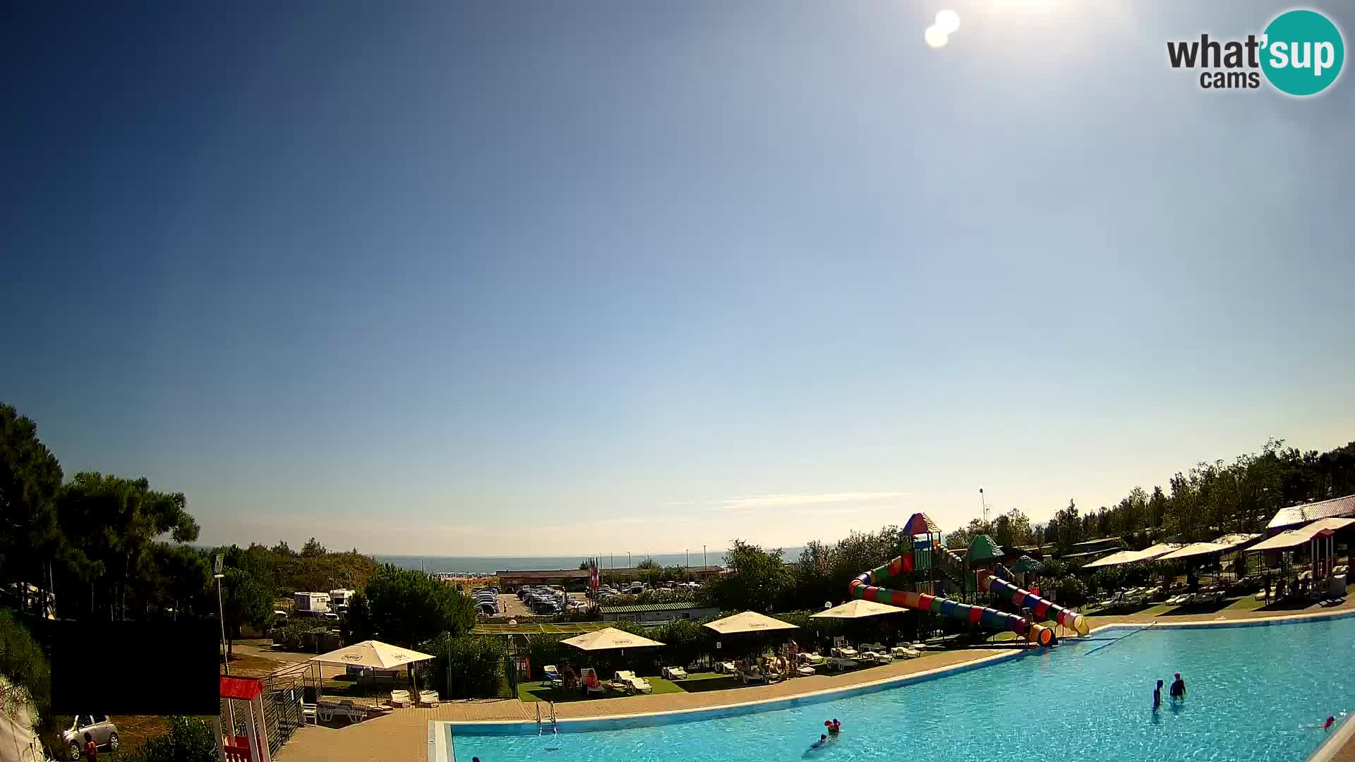 Camping Vittoria web kamera Rosolina mare