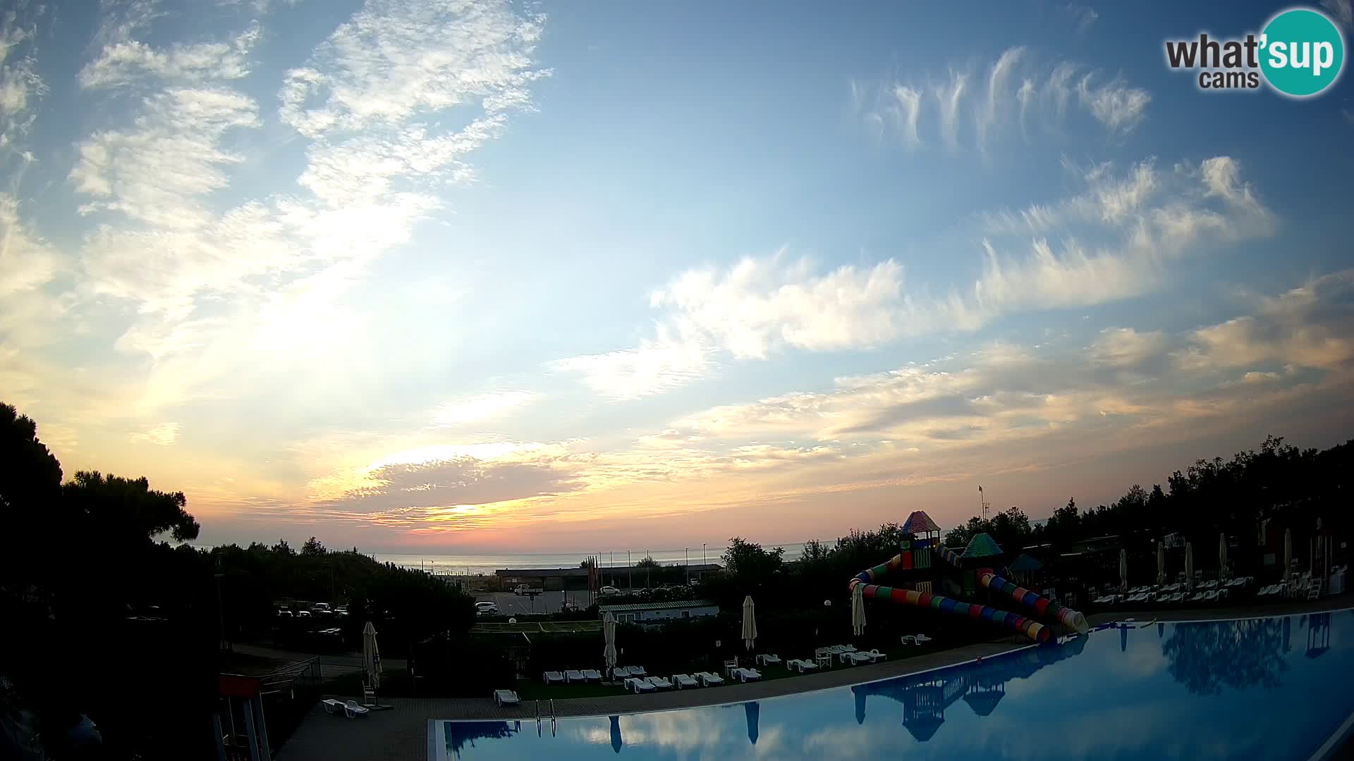 Camping Vittoria webcam en vivo Rosolina mare